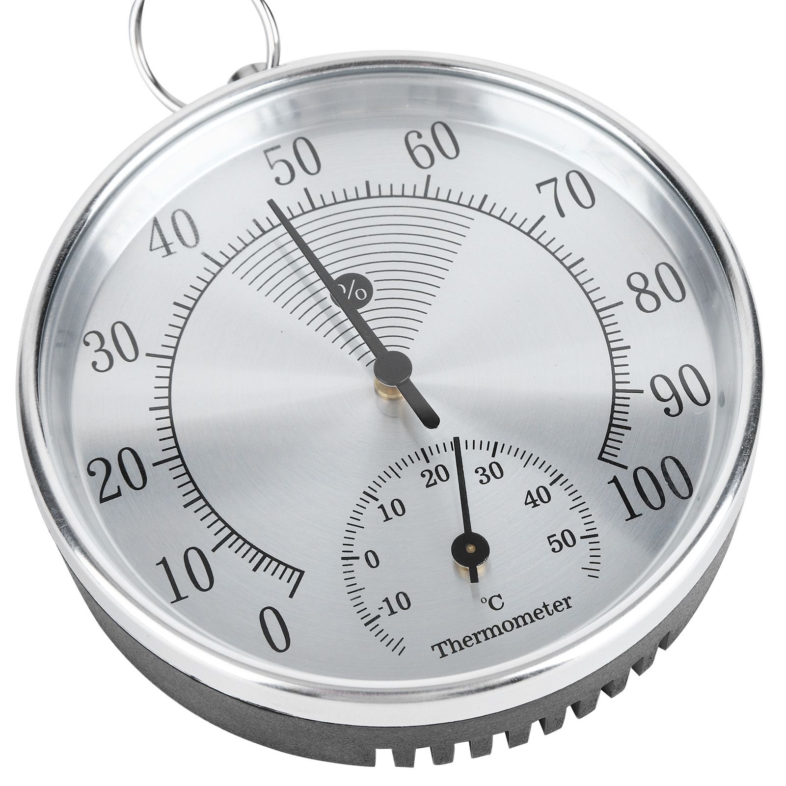 10cm Thermometer Hygrometer with Hanging Ring for Indoor Home Warehouse Office view 8