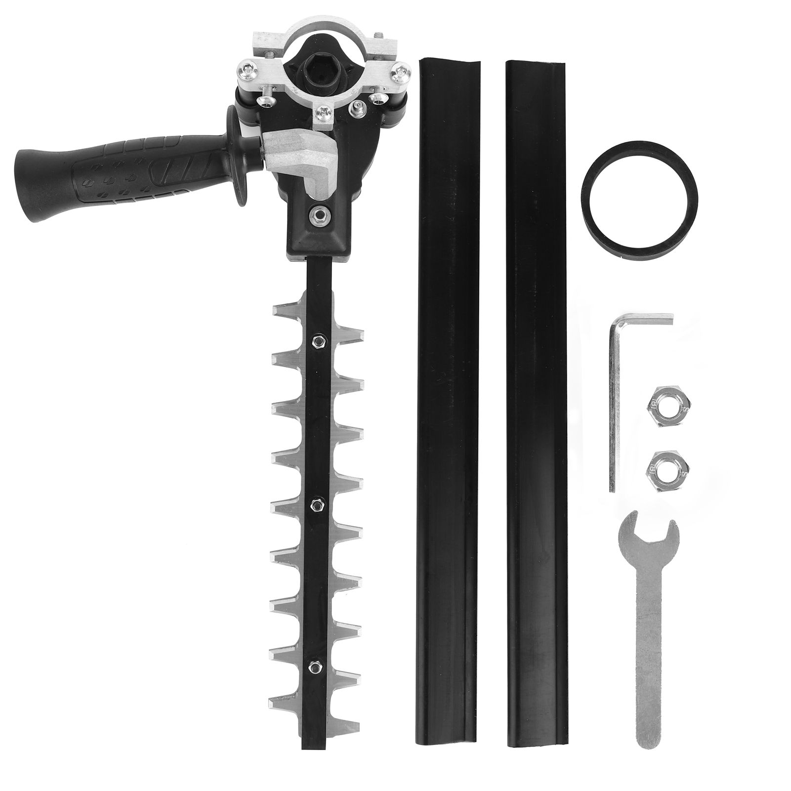 9 Teeth Blade Hedge Trimmer Attachment Angle Grinder to Hedge Trimmer Working view 2