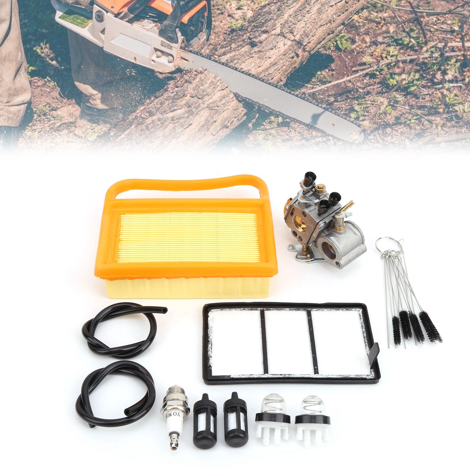 Carburetor Kit Replacement for Stihl/Zama TS410 TS420 C1QS118 Concrete CutOff Saw view 9
