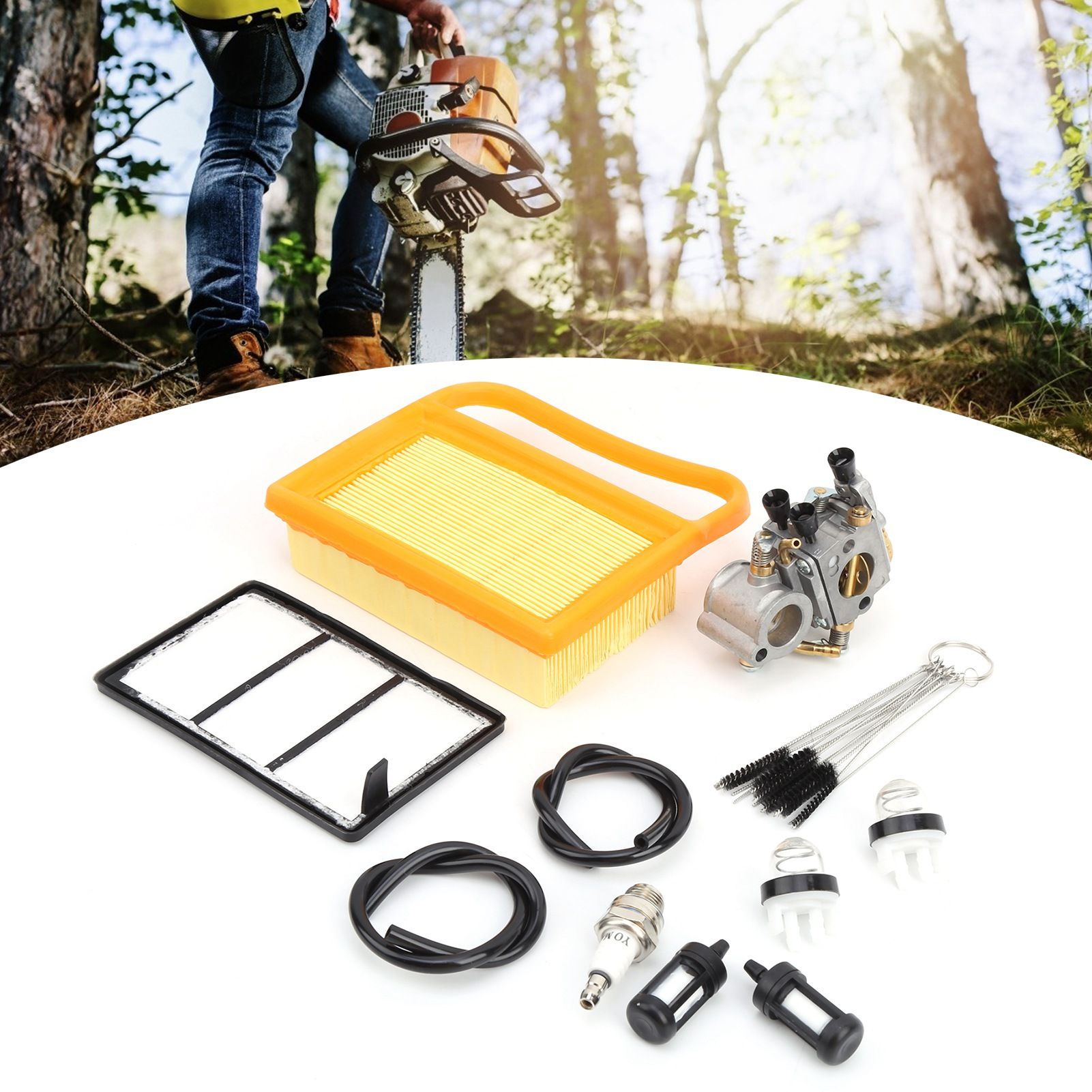 Carburetor Kit Replacement for Stihl/Zama TS410 TS420 C1QS118 Concrete CutOff Saw view 10
