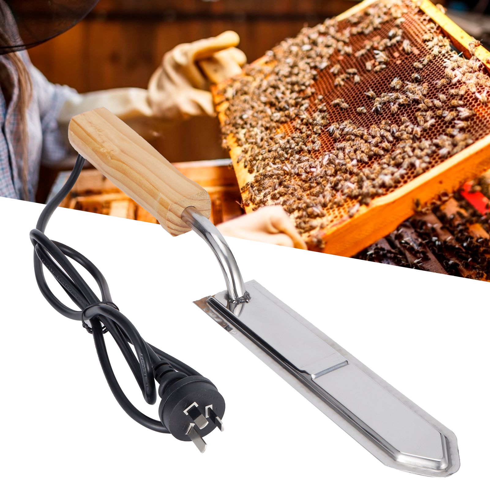 Electric Scraping Honey Cutter Uncapping Knife Bee Beekeeping Tools Equipment view 10