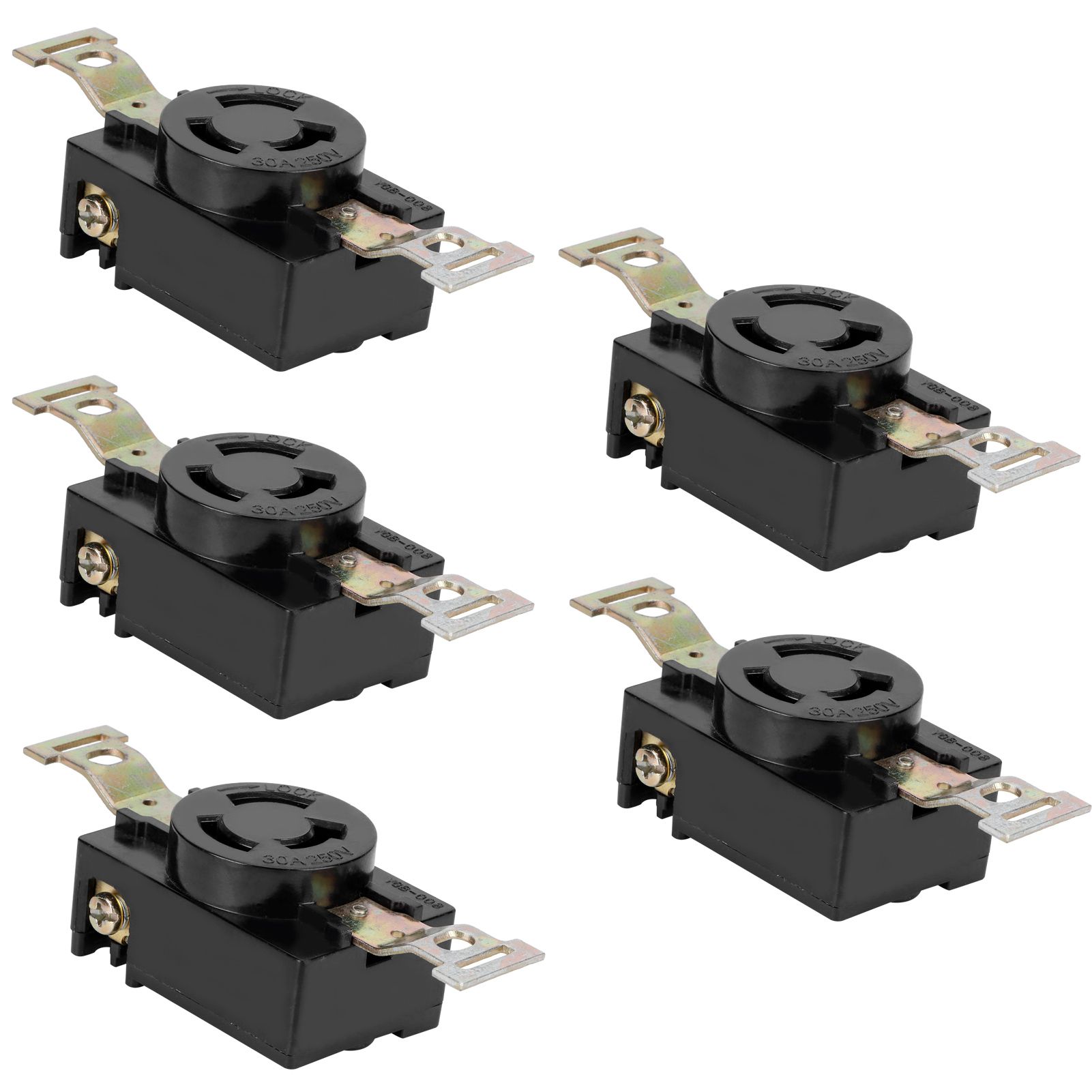 5Pcs American 3‑Holes Socket Gasoline Generator Accessory for 168f/188f view 4