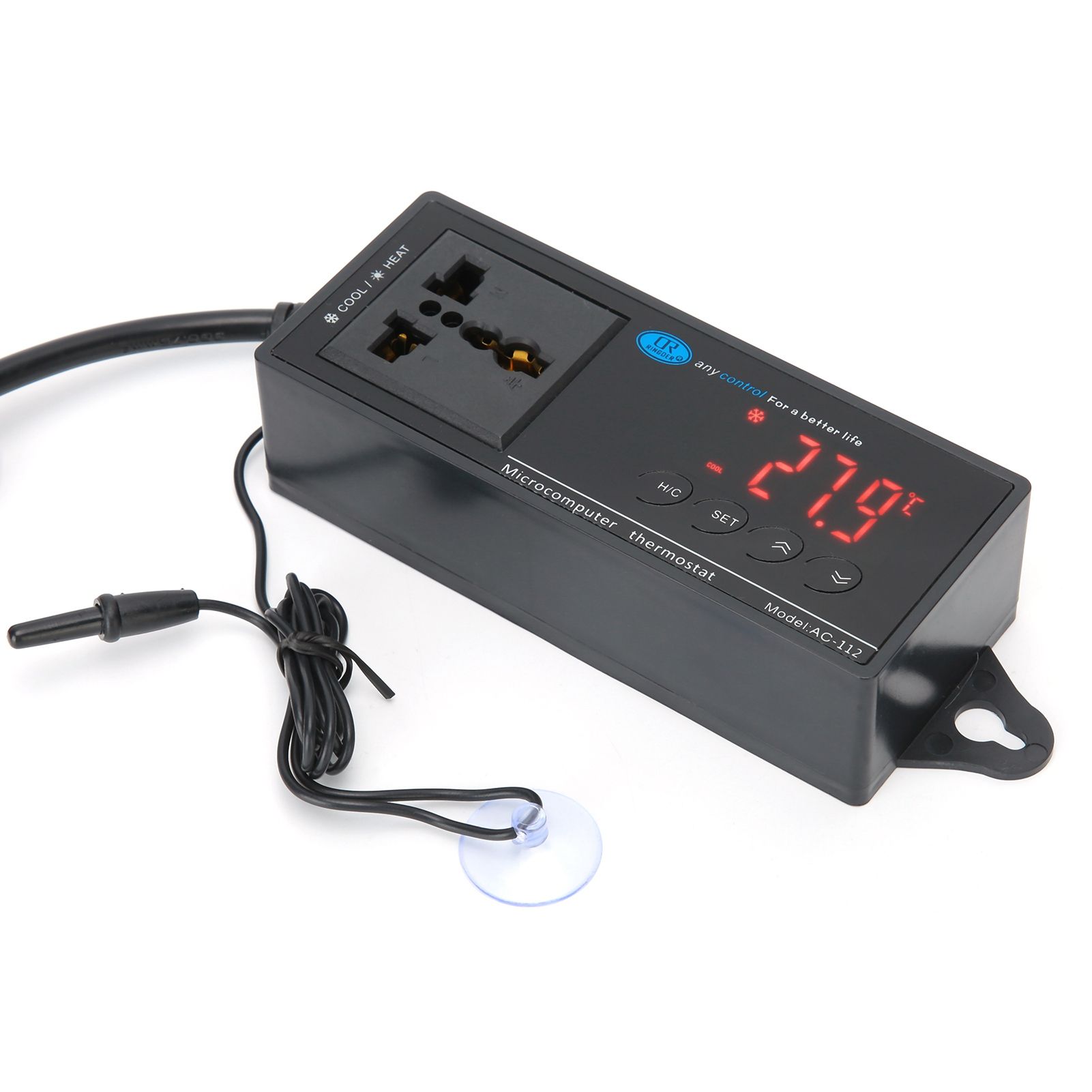 Digital Temperature Controller Thermostat for Reptile Incubator Greenhouse view 3