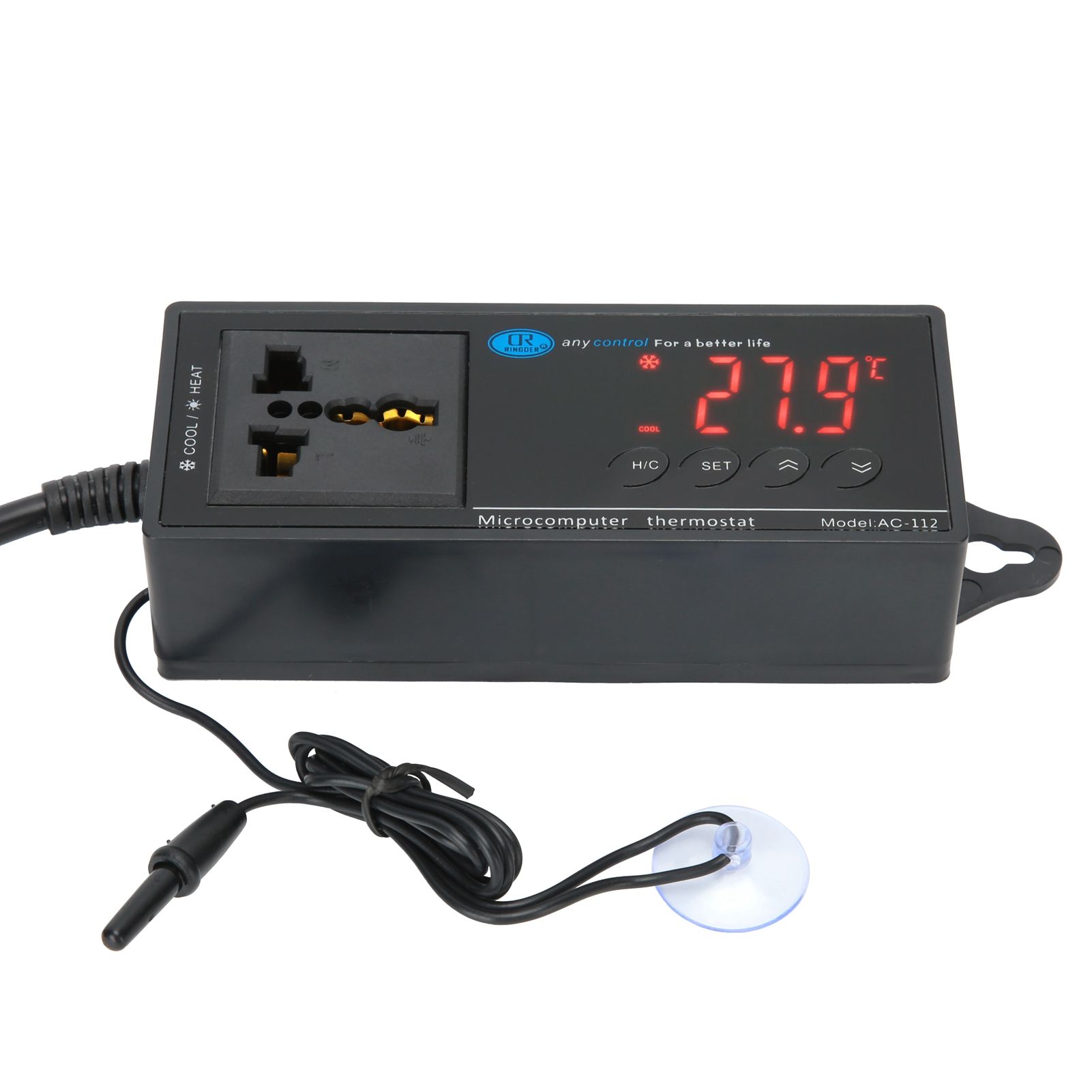 Digital Temperature Controller Thermostat for Reptile Incubator Greenhouse view 5