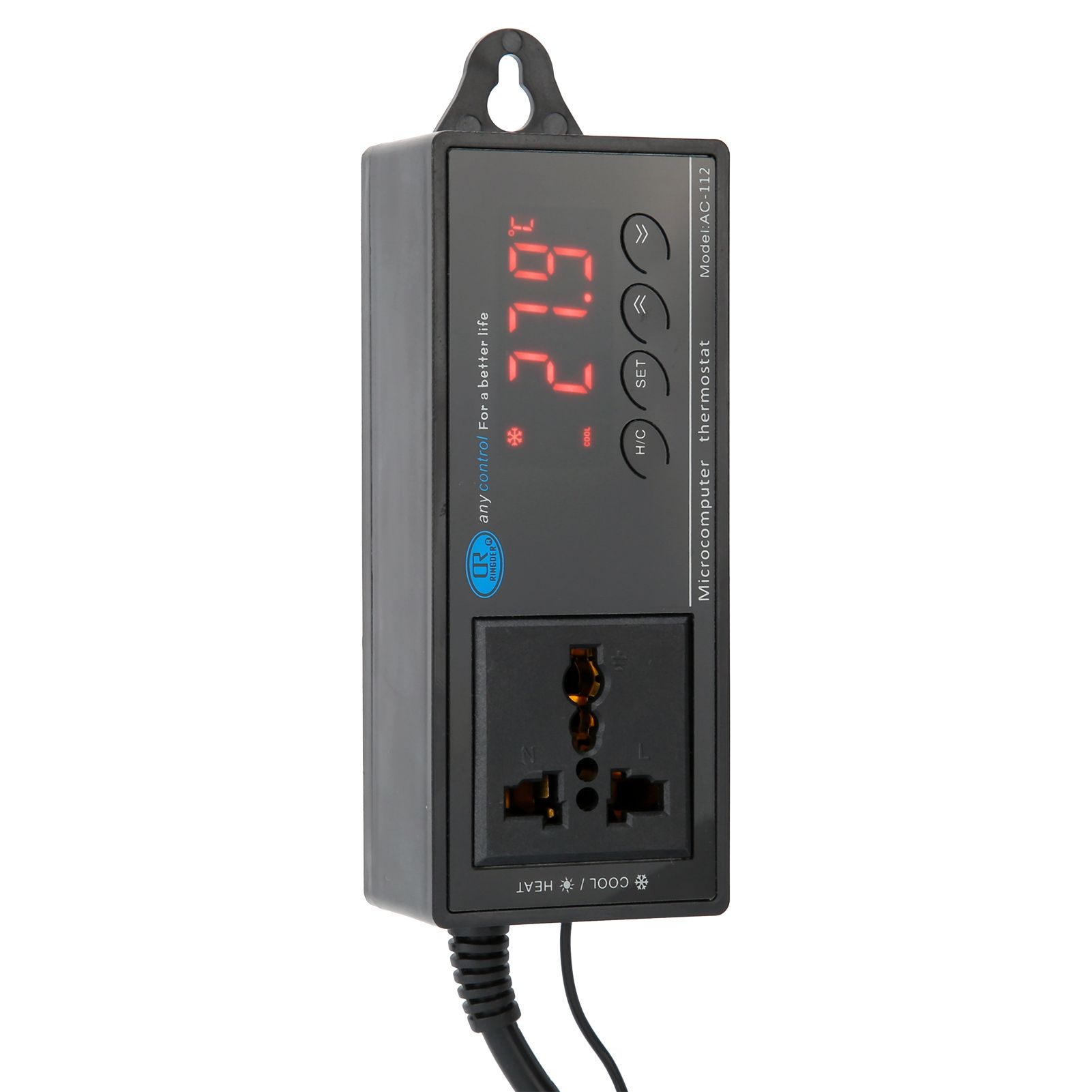 Digital Temperature Controller Thermostat for Reptile Incubator Greenhouse view 6
