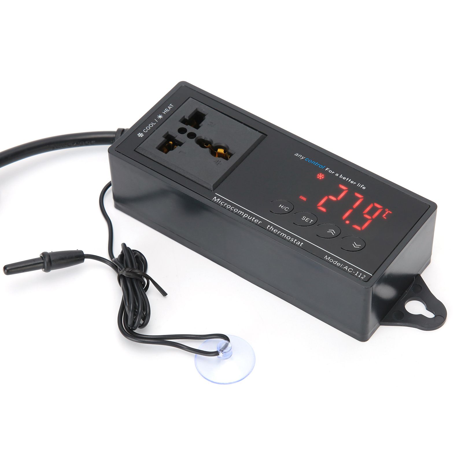 Digital Temperature Controller Thermostat for Reptile Incubator Greenhouse view 3