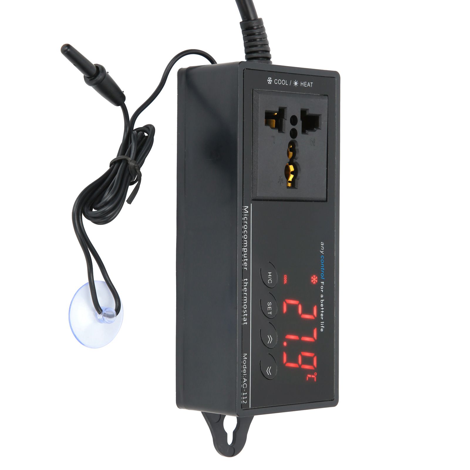 Digital Temperature Controller Thermostat for Reptile Incubator Greenhouse view 4