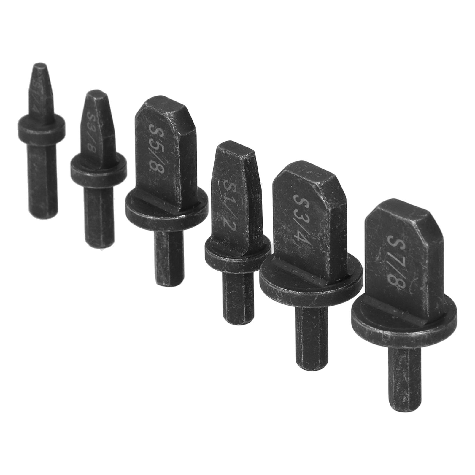 6Pcs/Set Electric Drill Pipe Expander Air Conditioner Swaging Tools Repairing Kit view 5