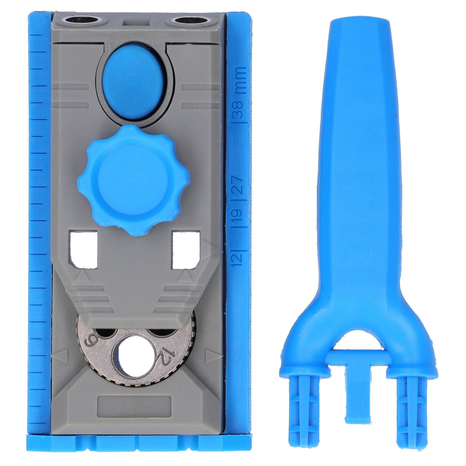 Pocket Hole Jig Kit Drill Guide Wood Doweling Clamping Tools Woodworking Hole view 8
