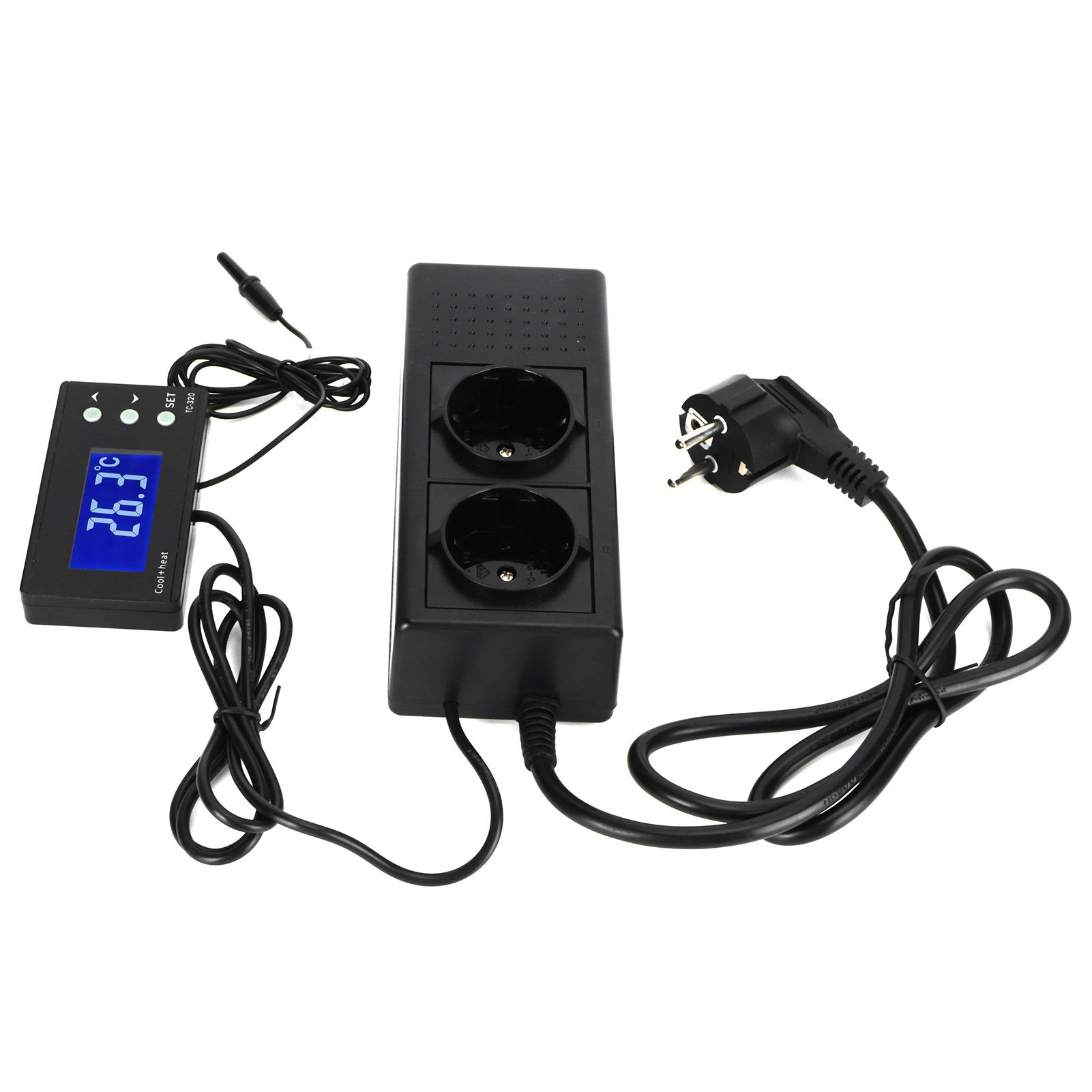 Temperature Controller Thermostat Digital Aquarium Incubator Regulator Controller view 5