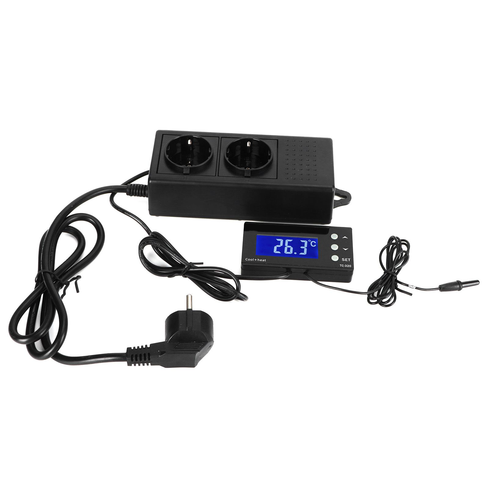 Temperature Controller Thermostat Digital Aquarium Incubator Regulator Controller view 8