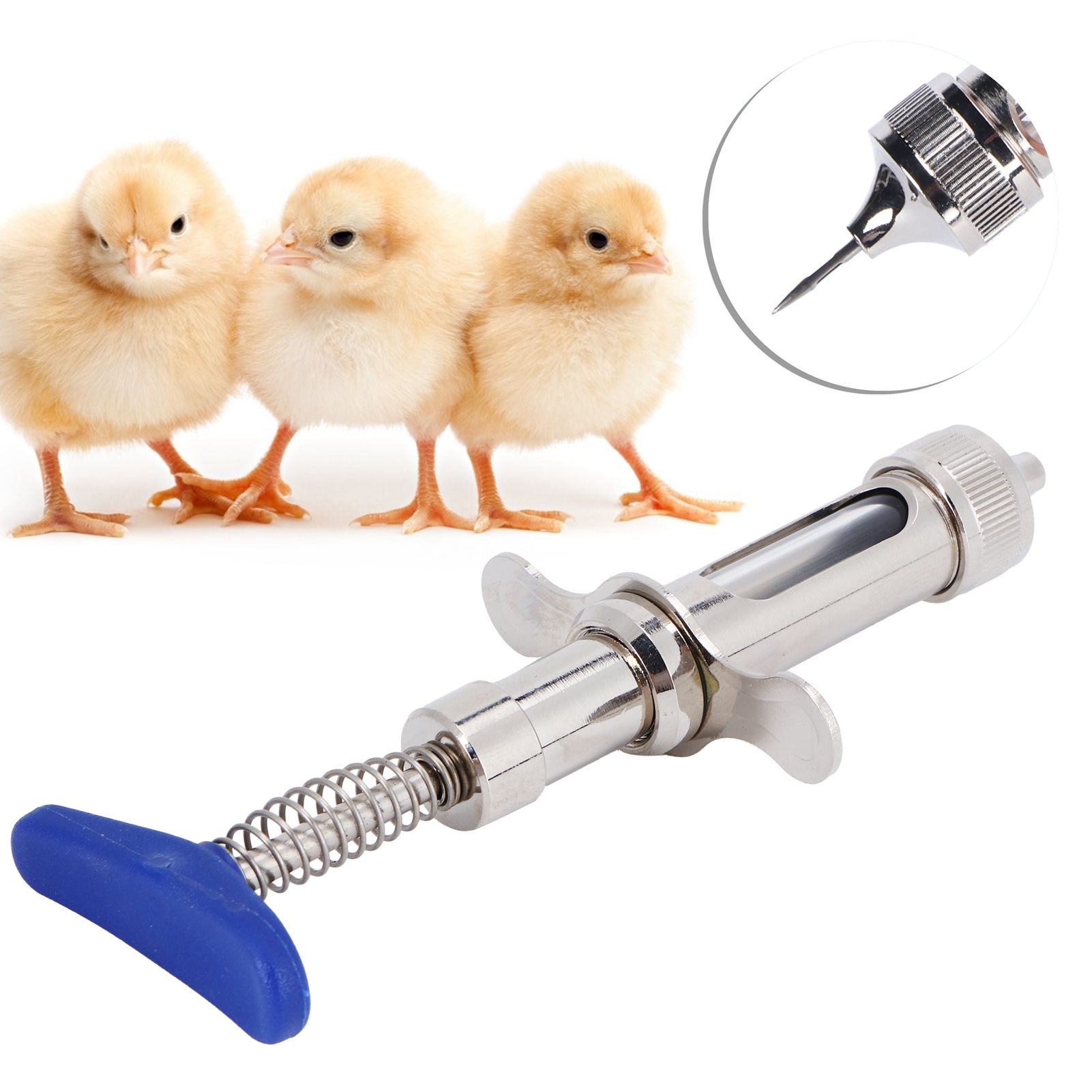 2cc Continuous Inoculator Automatic Syringe Injector Vaccine Injection for view 10