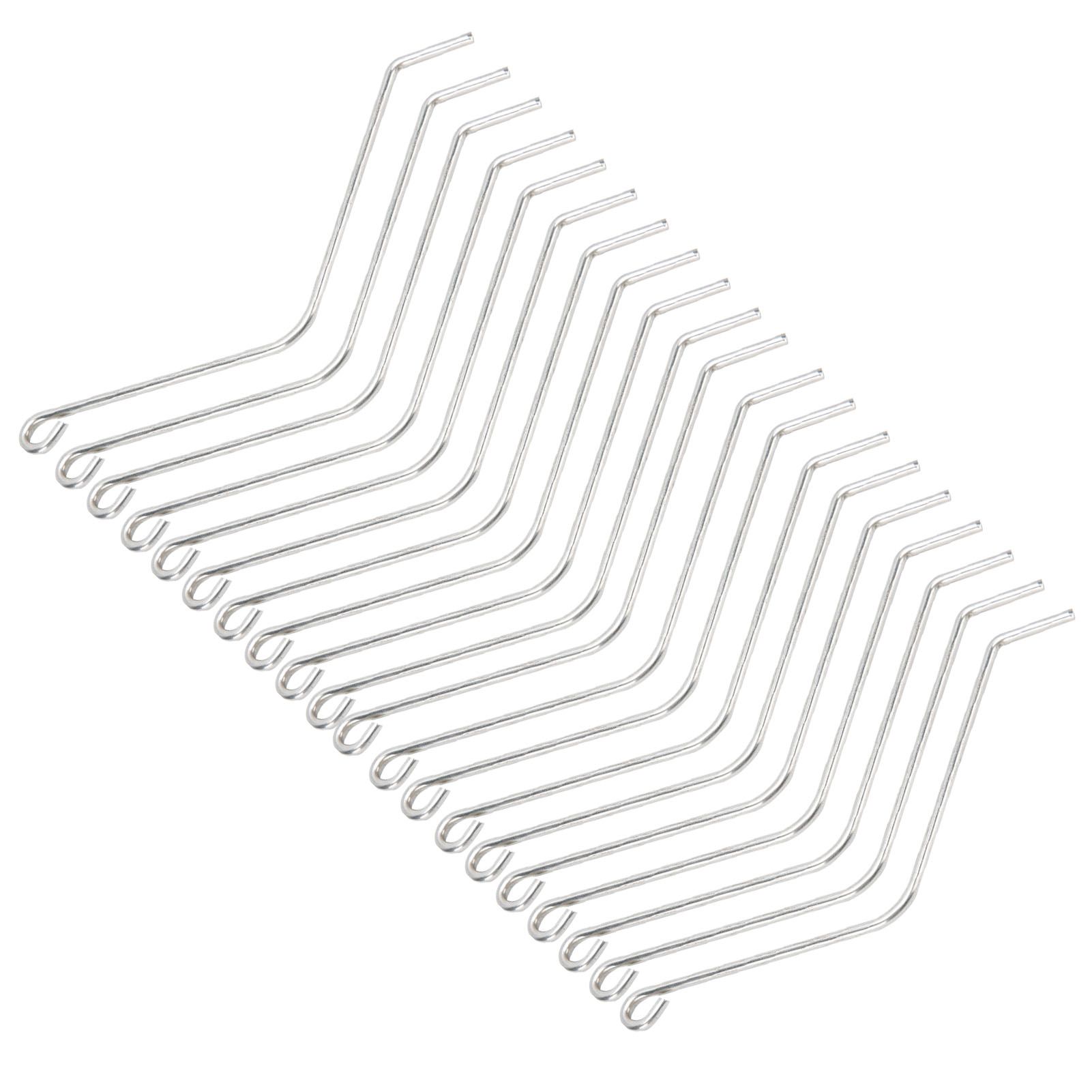 20PCS Stainless Steel Beehive Connectors Bend Wire Holder for Wooden Beehive view 4