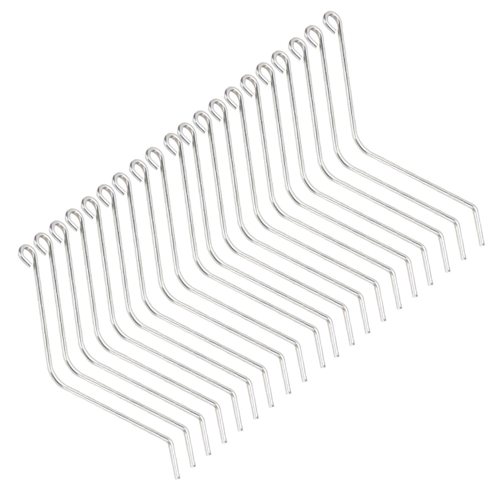 20PCS Stainless Steel Beehive Connectors Bend Wire Holder for Wooden Beehive view 5