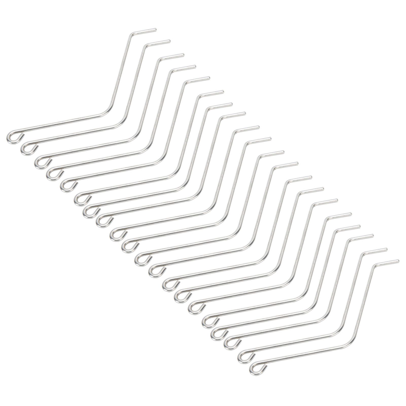 20PCS Stainless Steel Beehive Connectors Bend Wire Holder for Wooden Beehive view 8
