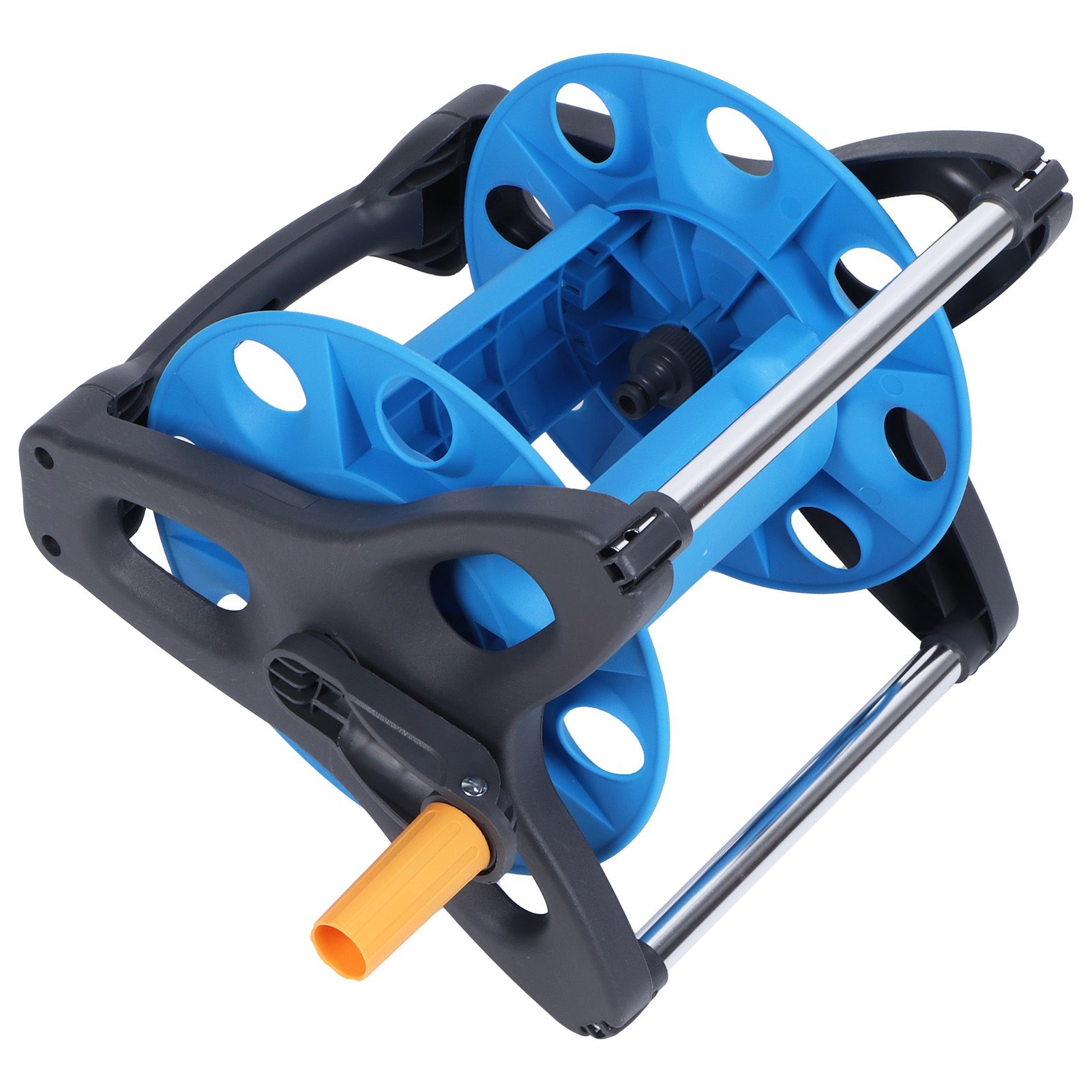 G1/2in Garden Hose Reel Rack Portable Water Pipe Storage Organizer Winding Tools view 5