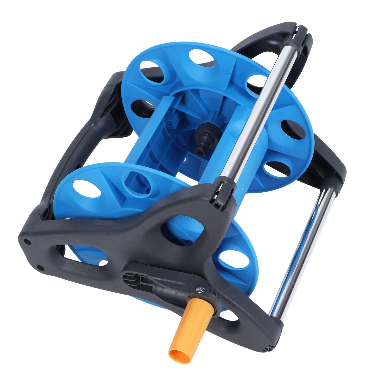G1/2in Garden Hose Reel Rack Portable Water Pipe Storage Organizer Winding Tools view 8