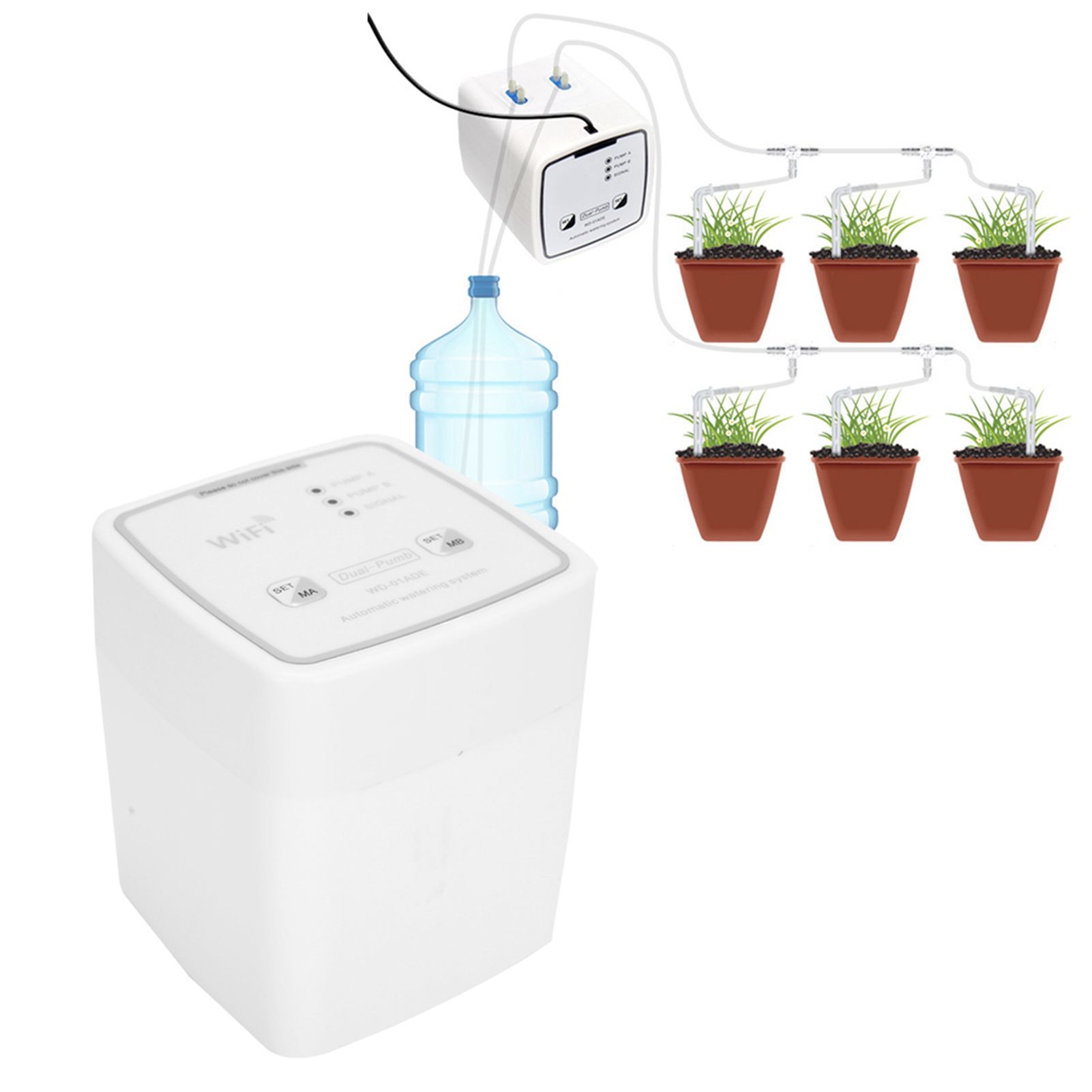 WiFi Smart Watering Device Gardening Automatic Irrigation Timer Watering Tool view 9