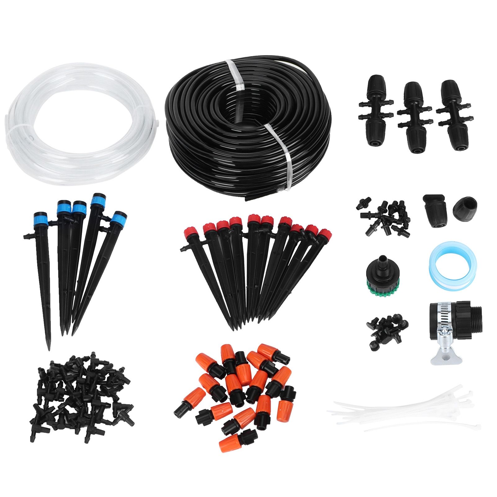 40M Garden Irrigation System Micro Drip Irrigation Kit Automatic Plant view 2