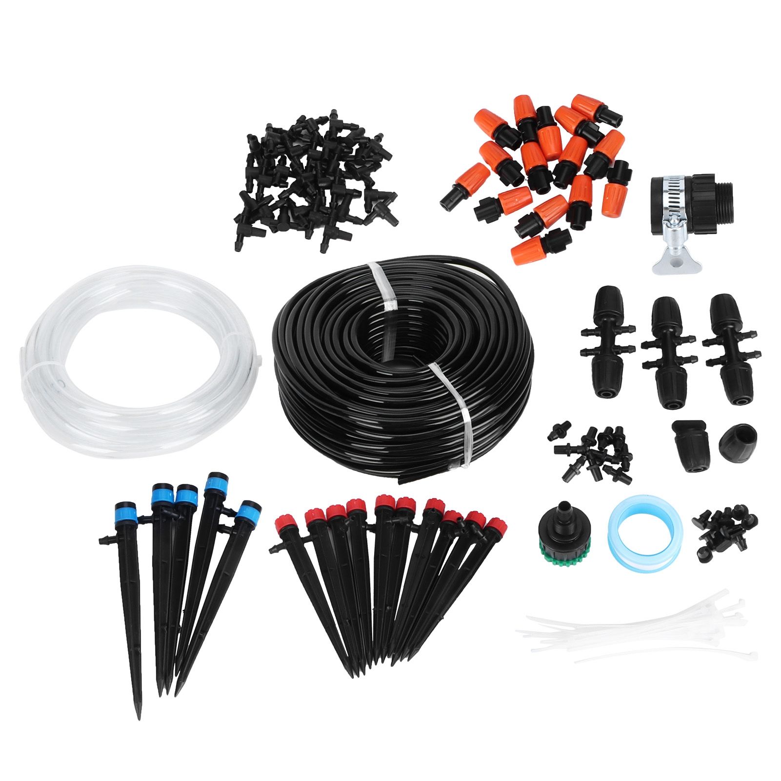 40M Garden Irrigation System Micro Drip Irrigation Kit Automatic Plant view 5
