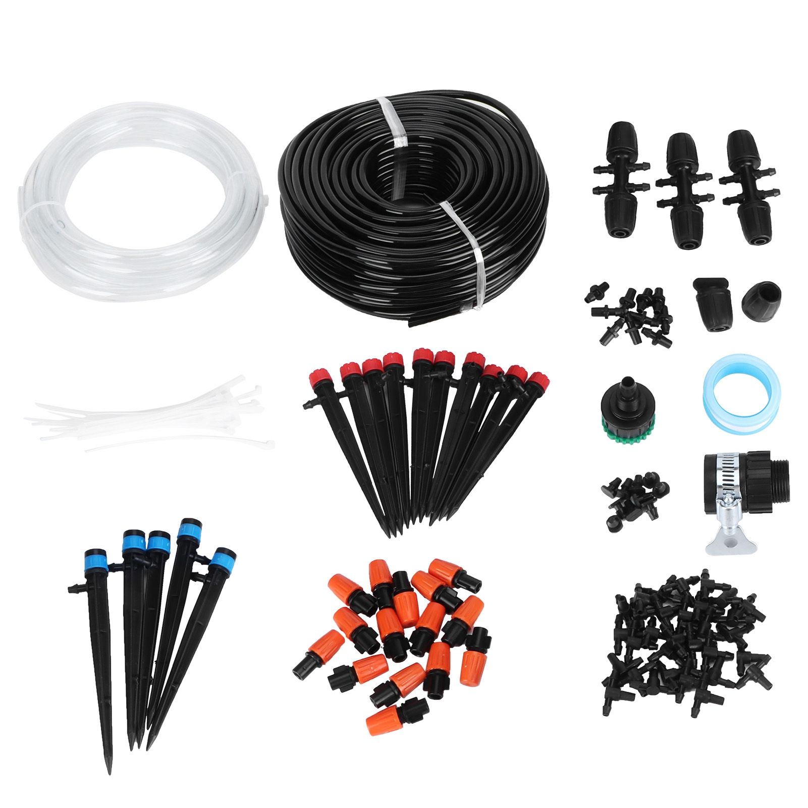 40M Garden Irrigation System Micro Drip Irrigation Kit Automatic Plant view 6