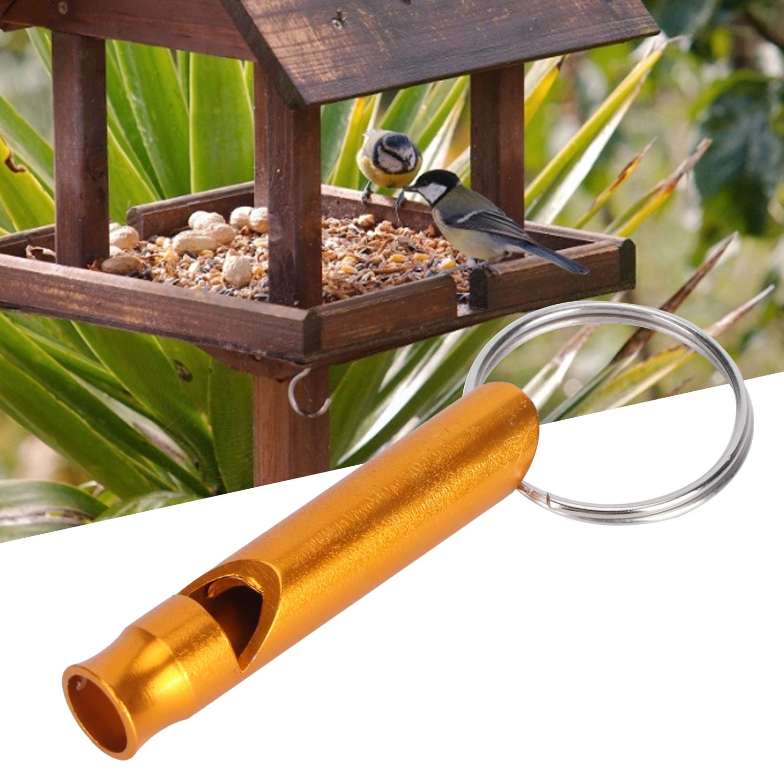 Ultrasonic Whistle Portable Aluminum Alloy Birds Pigeons Training Tool Bird view 9