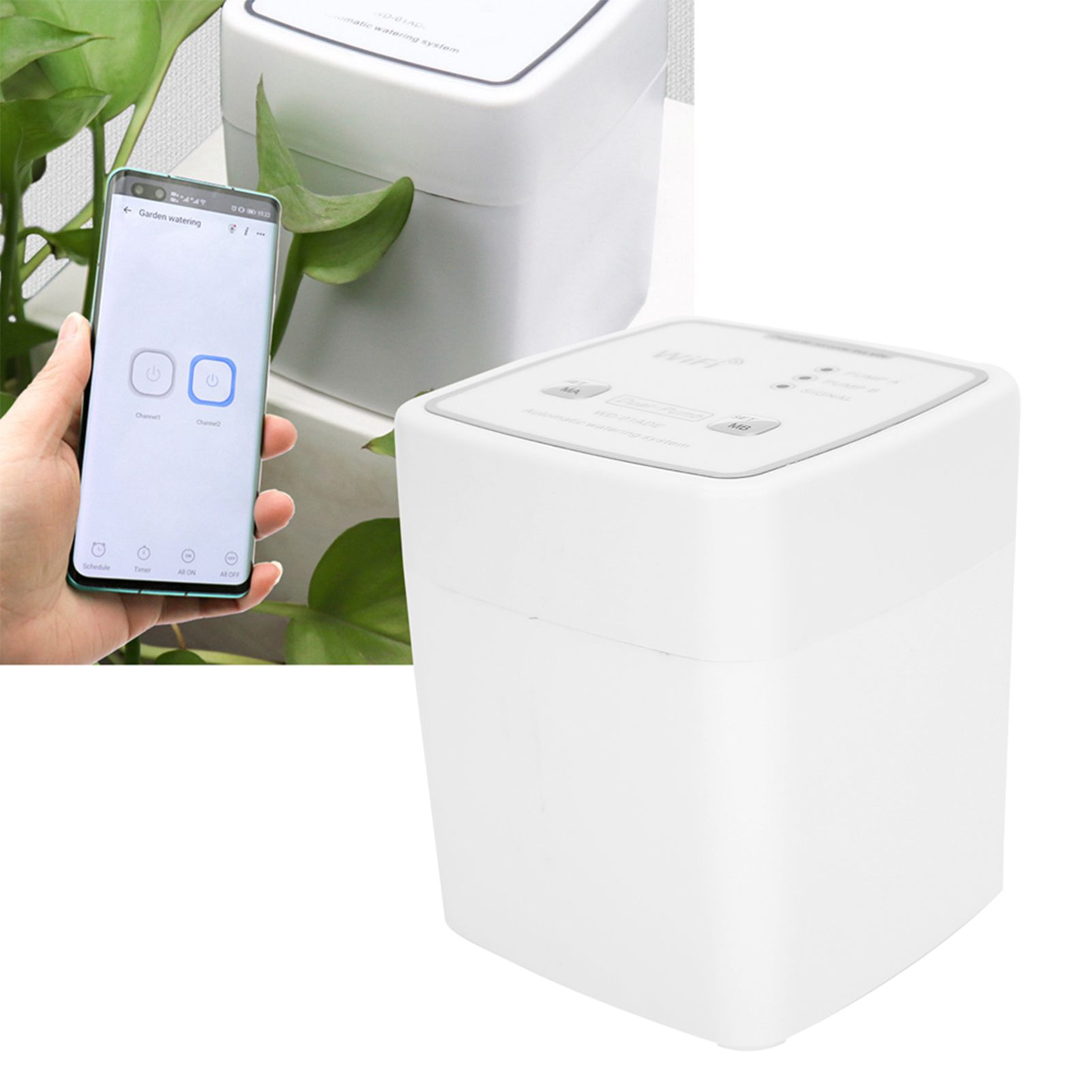 WIFI Intelligent Garden Irrigation Timer Drip Irrigation Kit Watering System view 10
