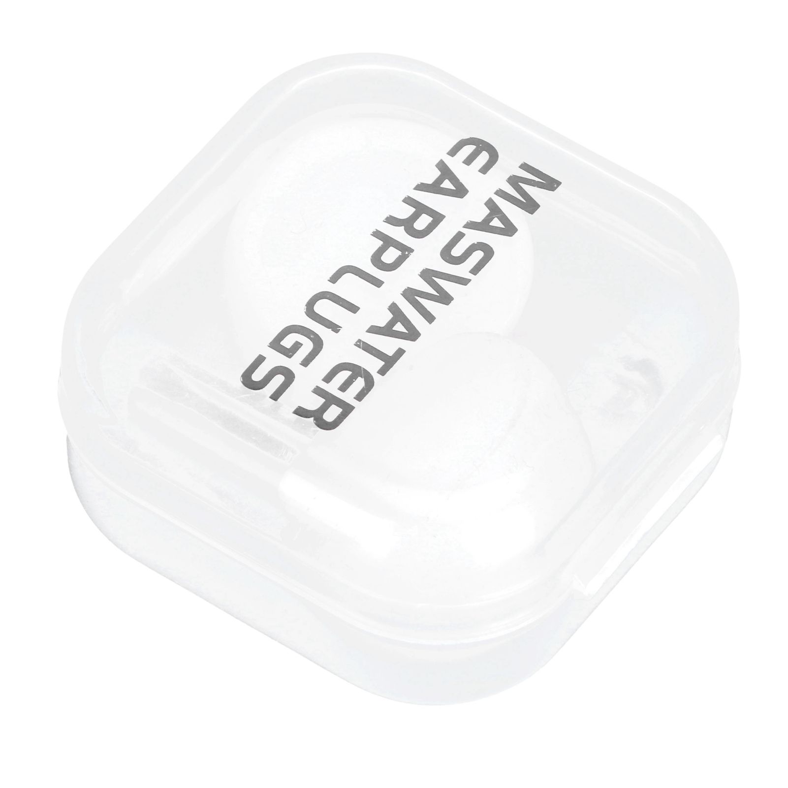 8Pcs DIY Ear Plugs Portable Reusable Swimming Earplugs Noise Reduction Transparent view 4