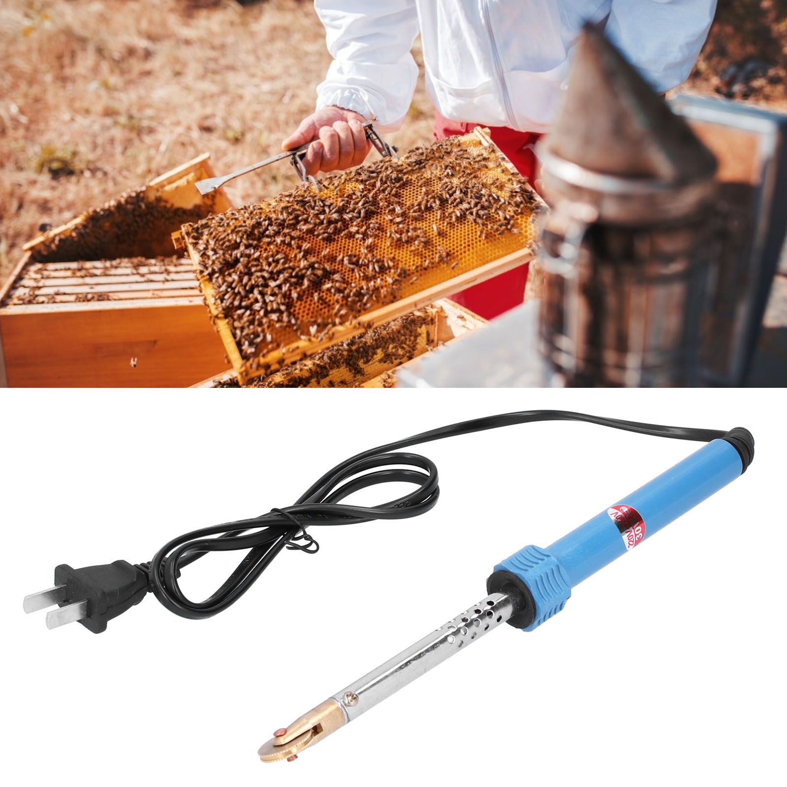 Electric Heating Wire Embedder Embedding Tool Apiculture Beekeeper Accessories CN view 12
