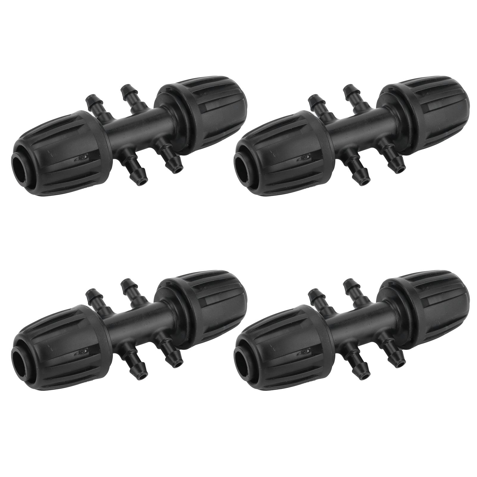 10Pcs Barbed Reducing Connector 16mm Tube to 4/7 Adapter Garden Irrigation