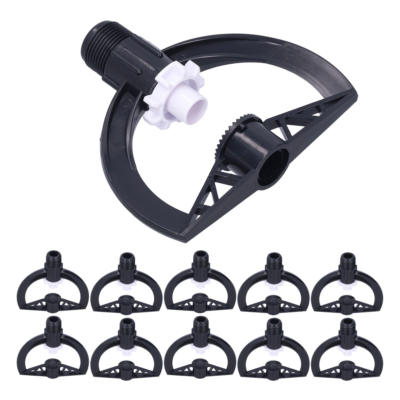 10Pcs Rotating Sprinkler G3/4 Male Thread Garden Lawn Sprayer Nozzle