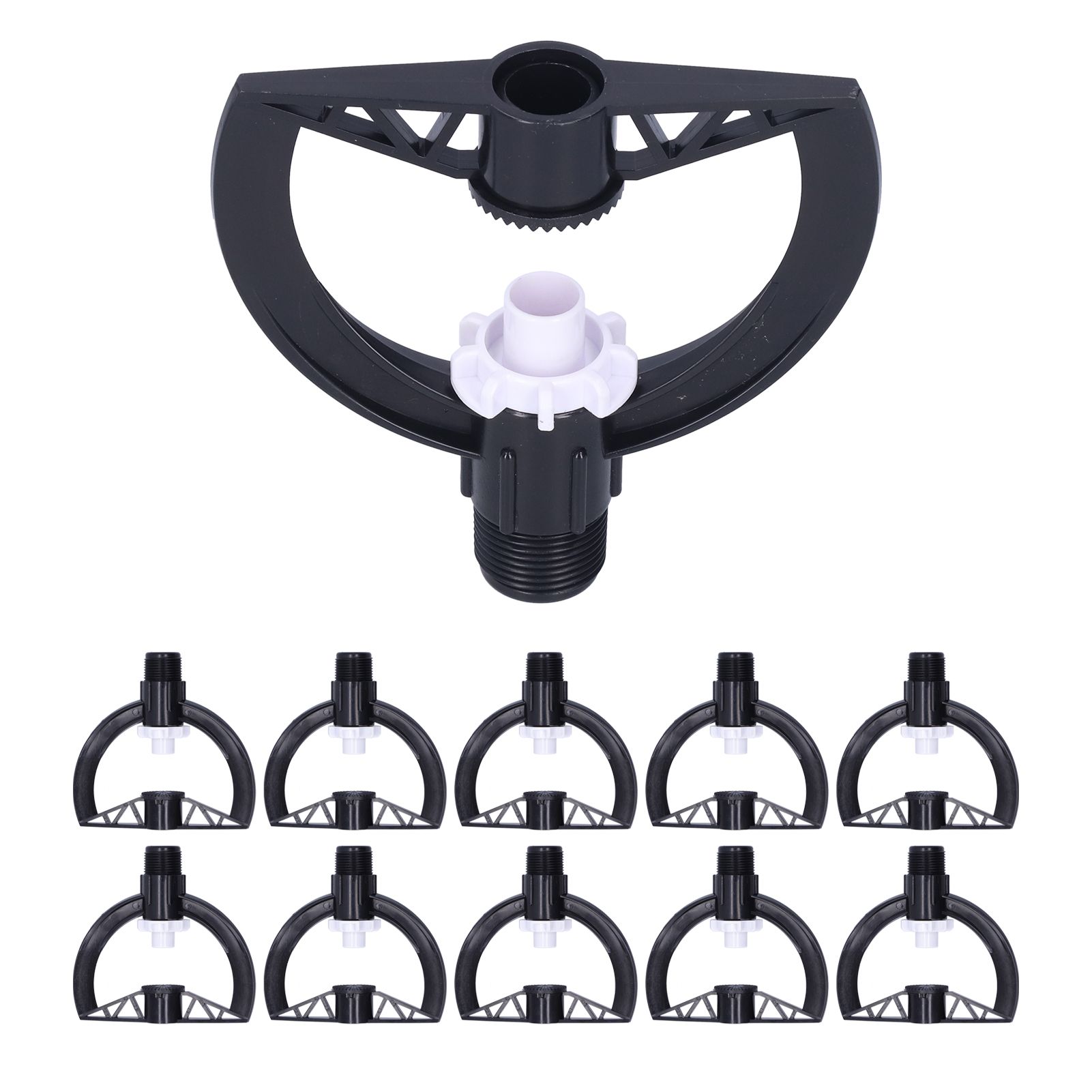 10Pcs Rotating Sprinkler G3/4 Male Thread Garden Lawn Sprayer Nozzle view 4