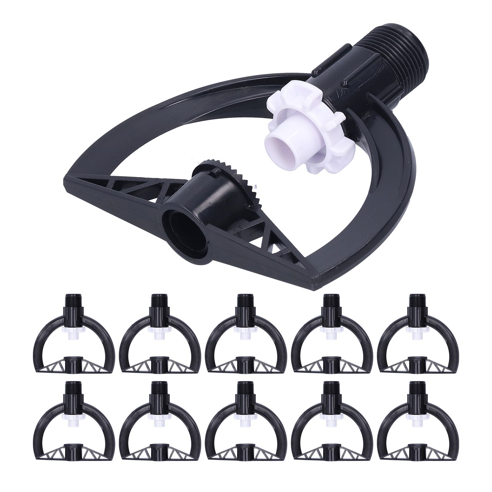 10Pcs Rotating Sprinkler G3/4 Male Thread Garden Lawn Sprayer Nozzle view 5