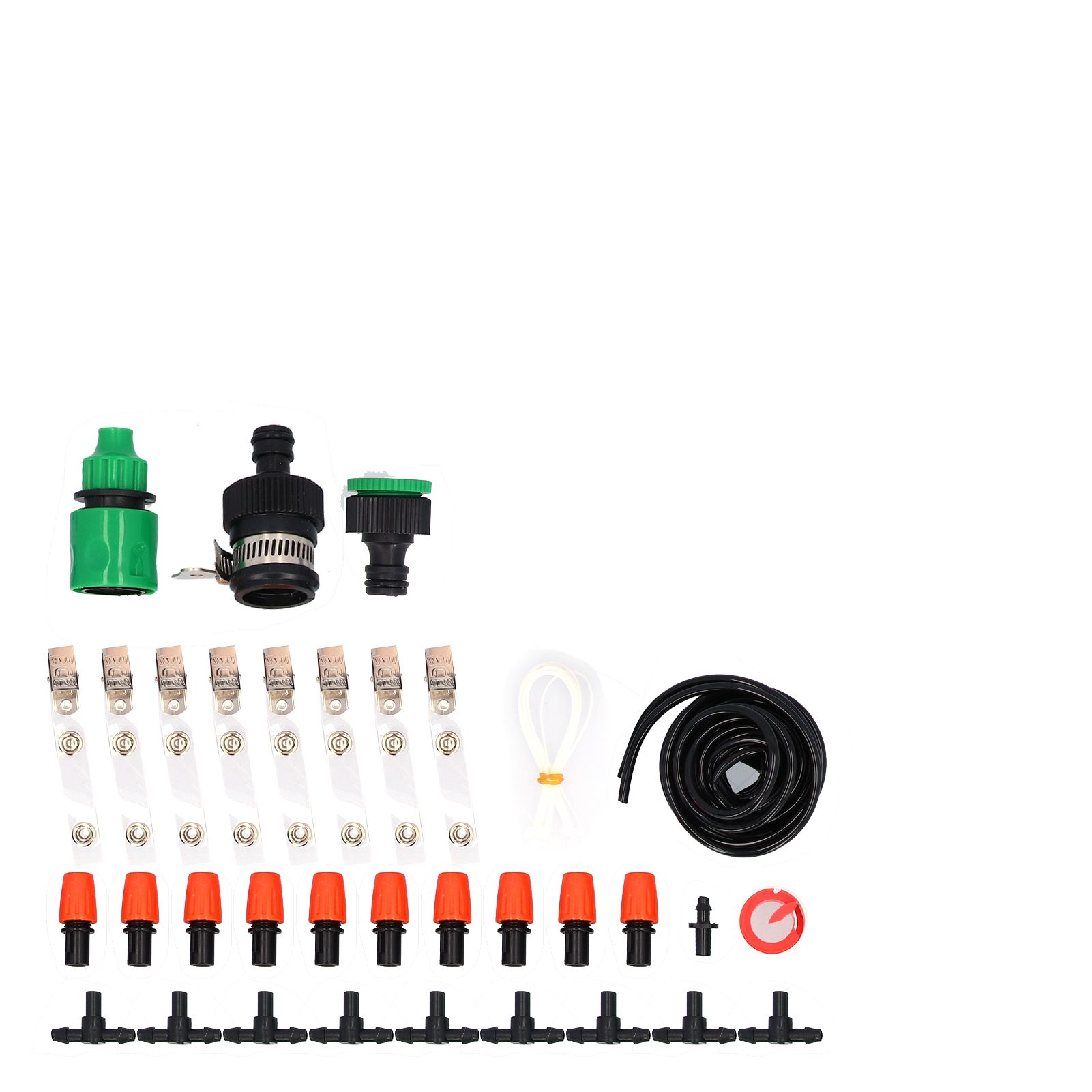 8m Garden Irrigation System Single Outlet Atomizing Kit for Greenhouse Flower Bed view 8