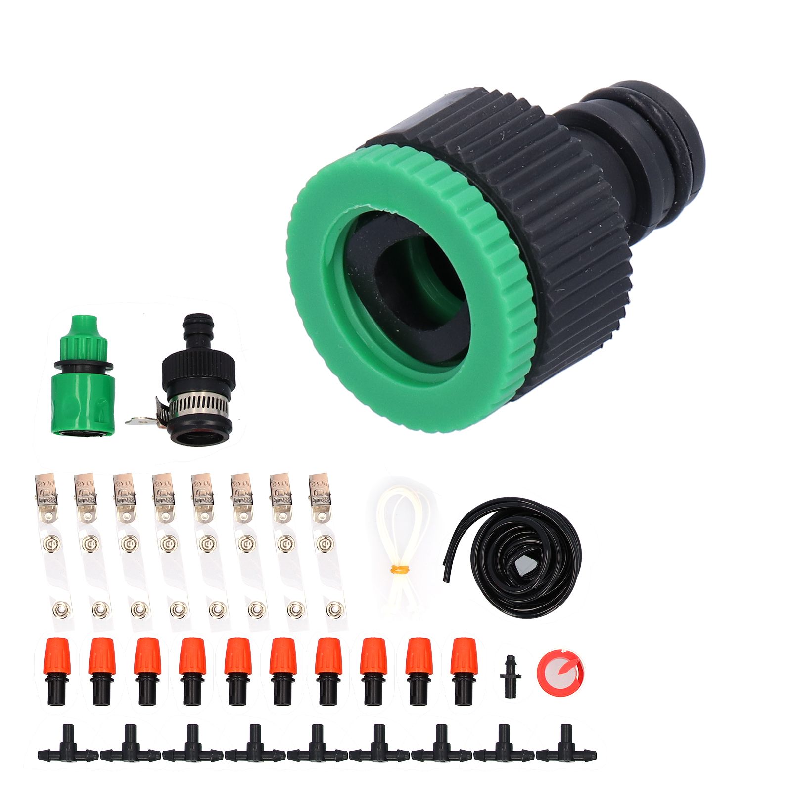8m Garden Irrigation System Single Outlet Atomizing Kit for Greenhouse Flower Bed view 10