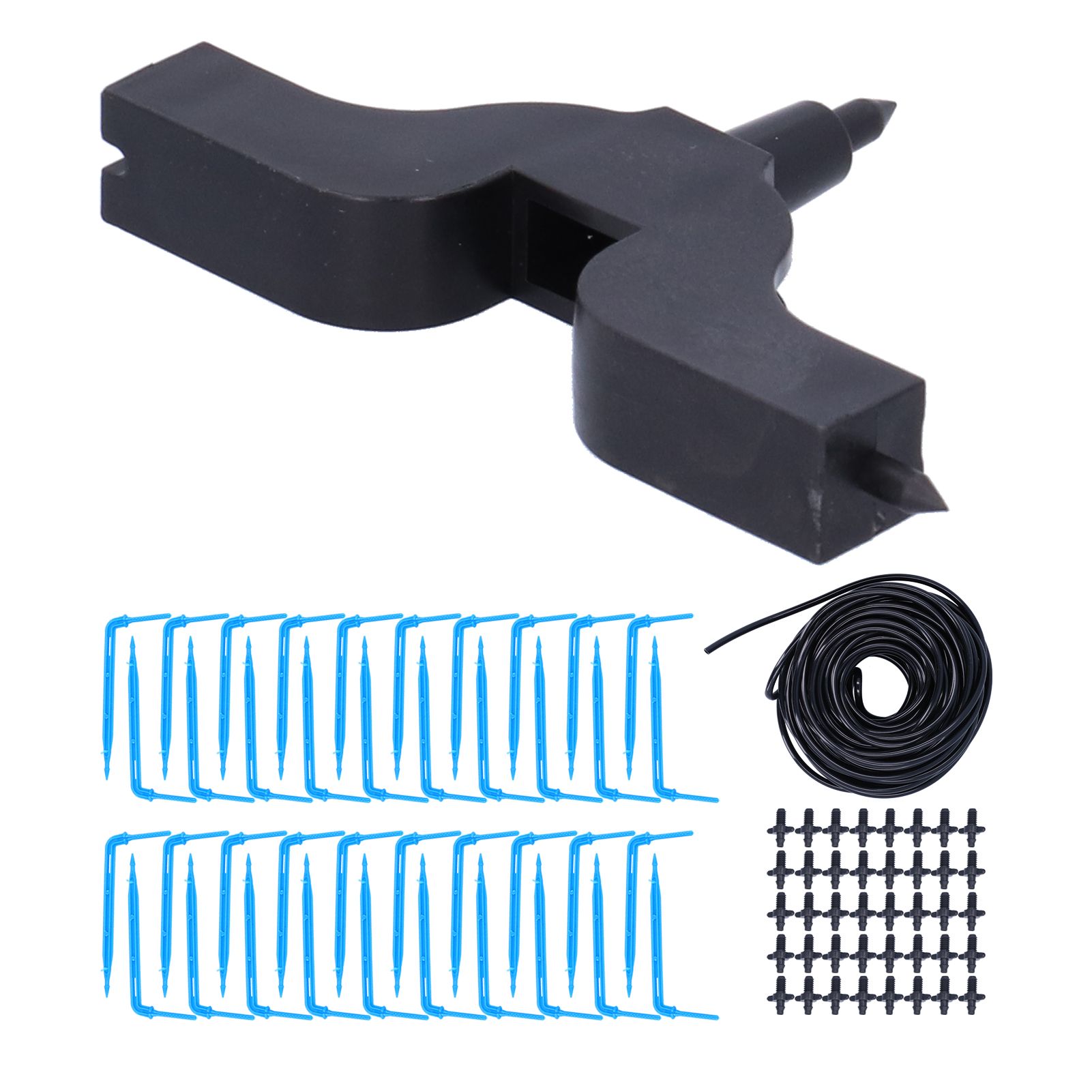 Drip Irrigation Kit 15m Watering Dripper Hose Set Garden Greenhouse Seedling view 8