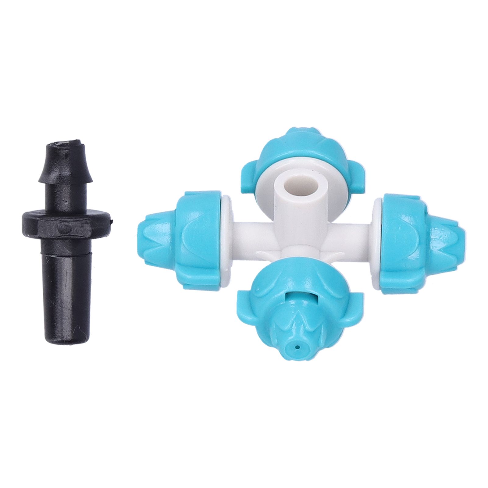 50Set 4 Outlet Water Nozzle Kit Atomizing Sprinkler Garden Irrigation view 6