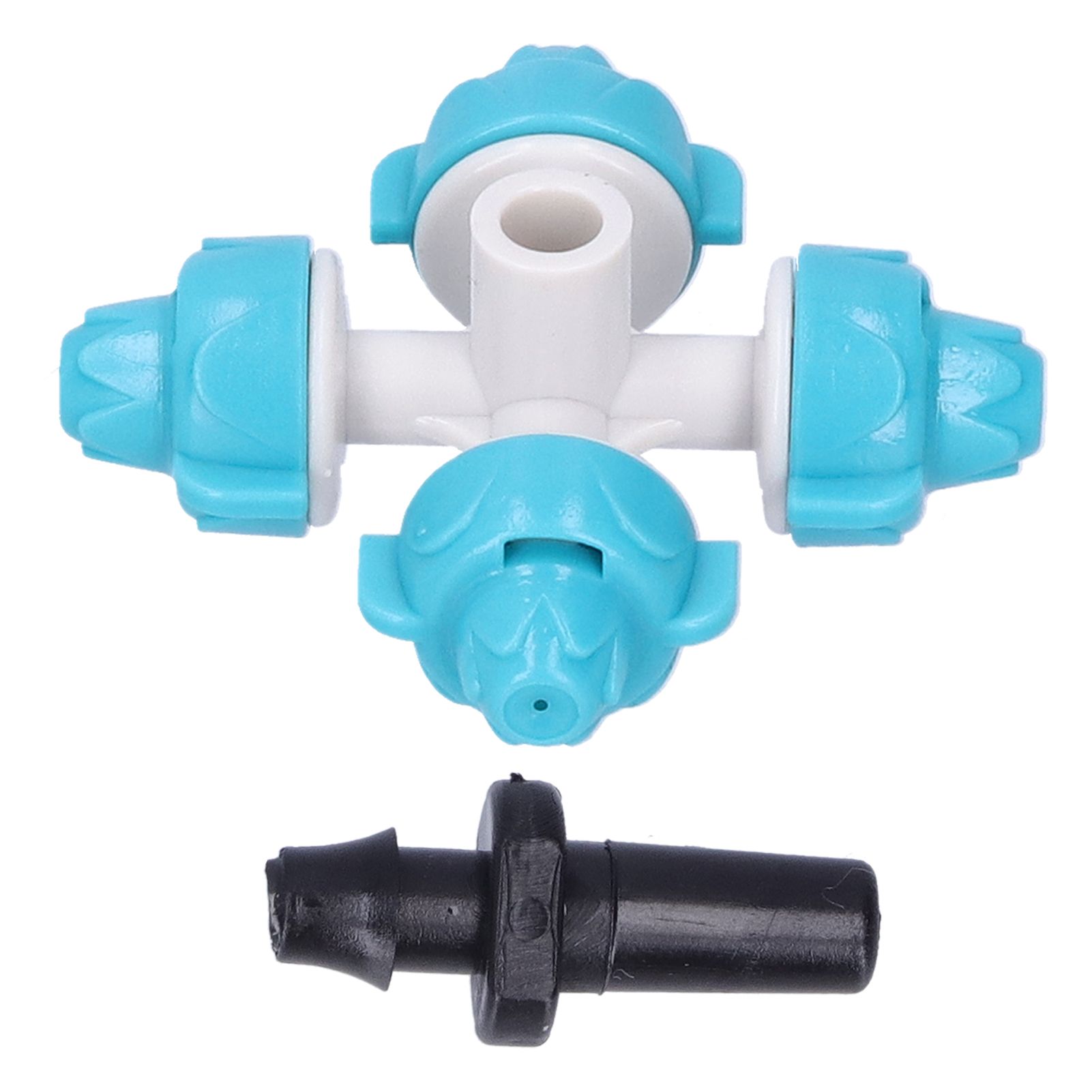 50Set 4 Outlet Water Nozzle Kit Atomizing Sprinkler Garden Irrigation view 7