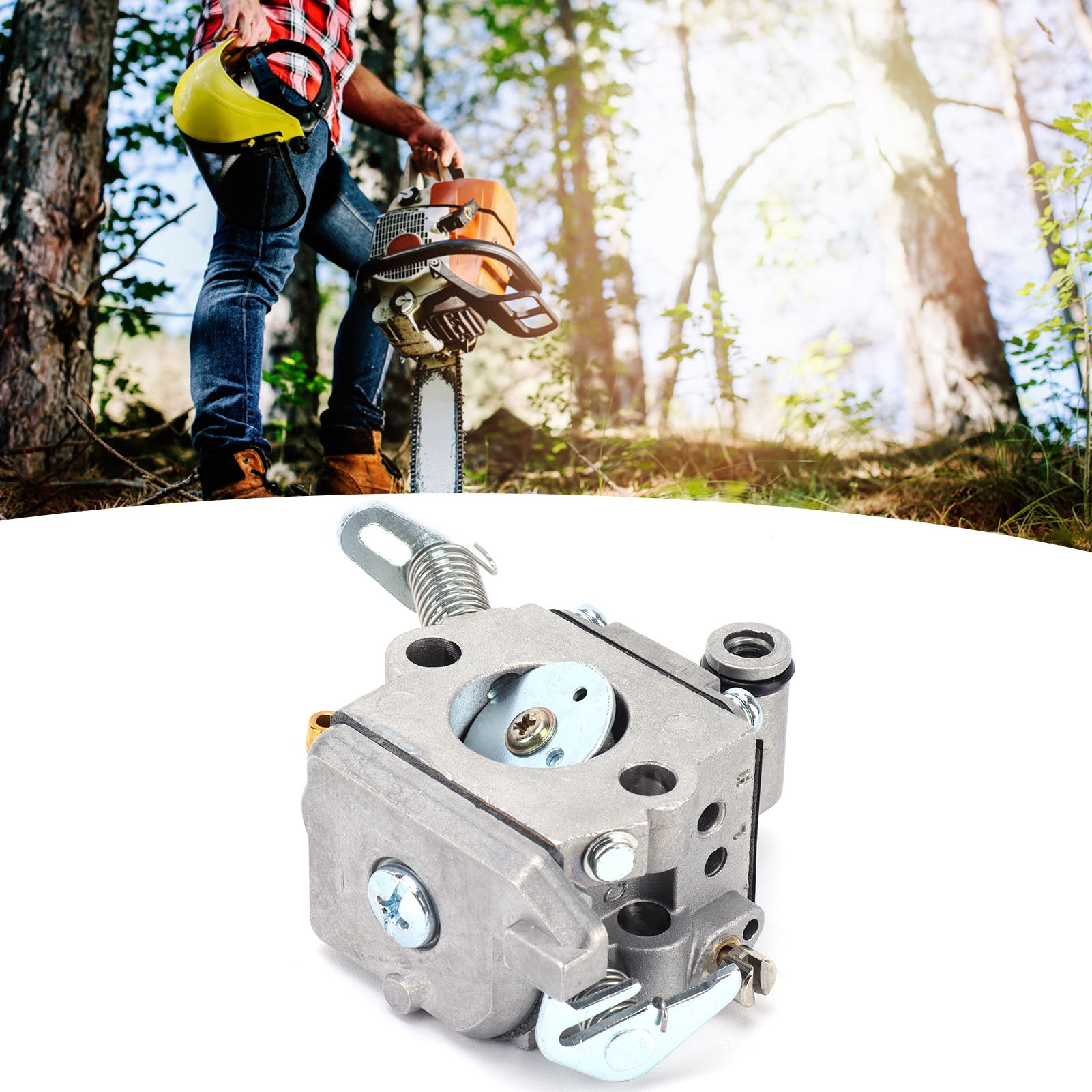 Carburetor Replacement Aluminum Alloy Carb Gardening Accessory for Stihl MS170 view 12