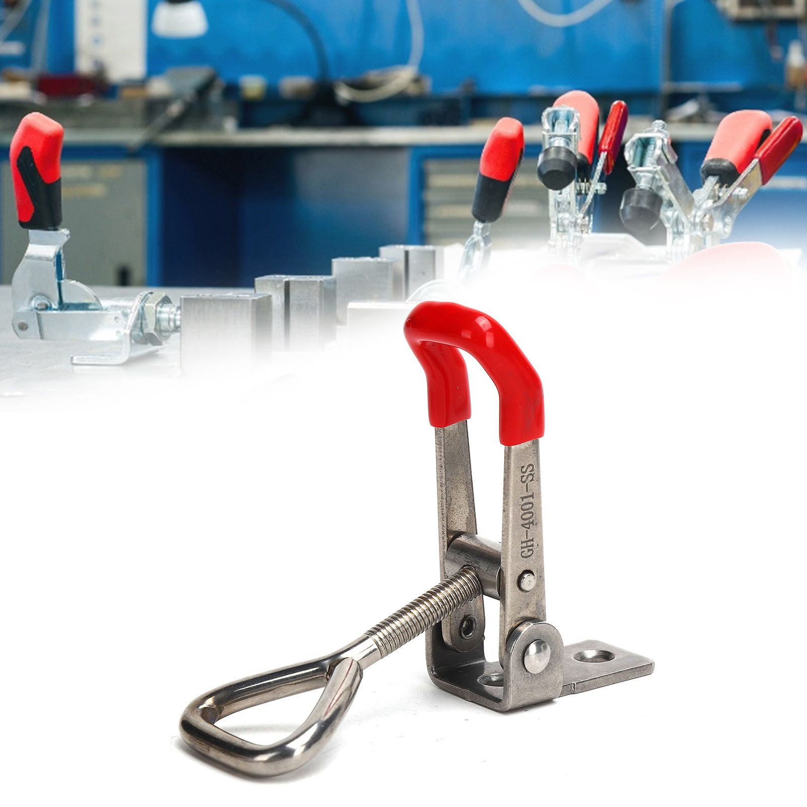 GH-4001-SS Toggle Latch Catch Stainless Steel Toggle Clamp Lock Hasp for view 11