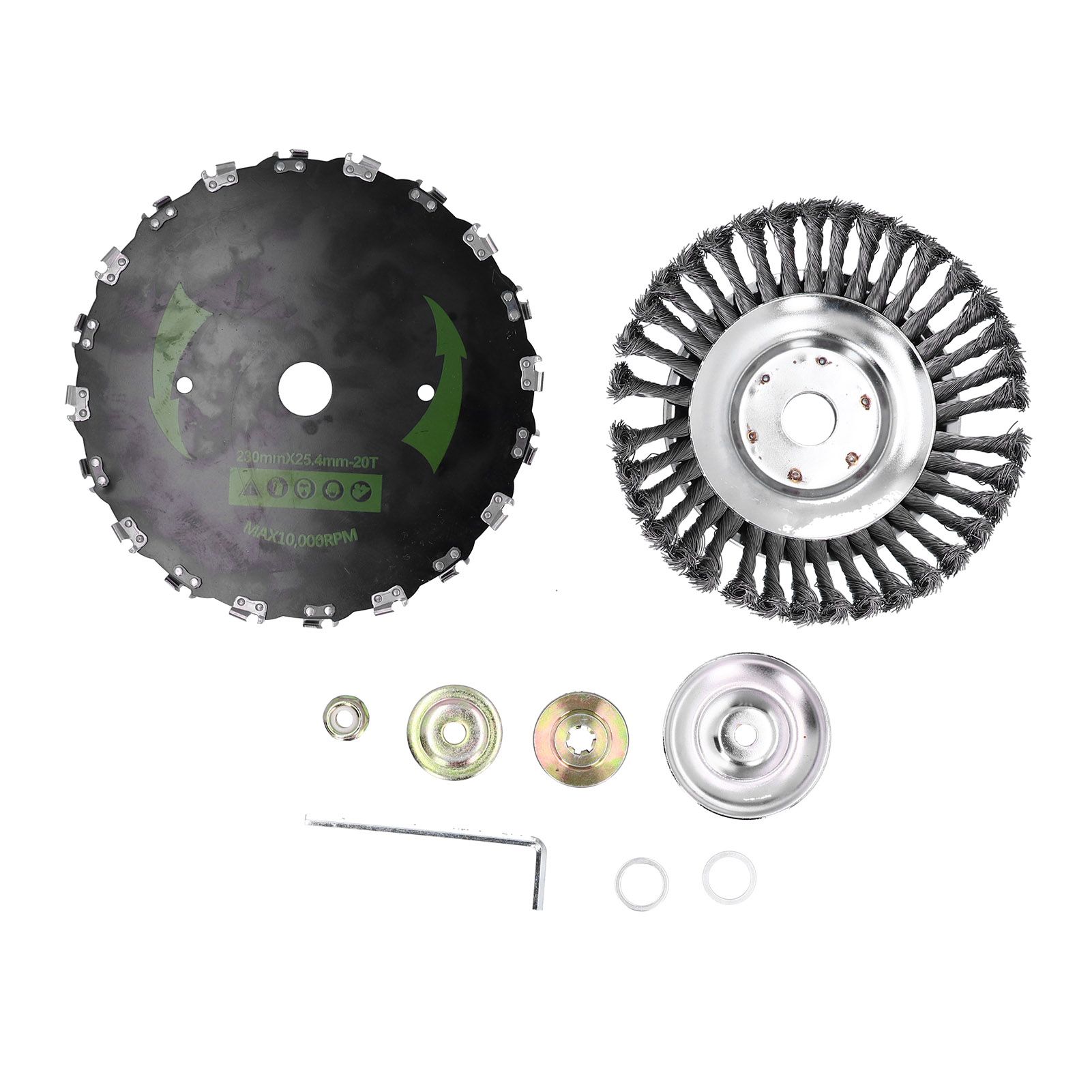 20T Circular Saw Blade Grass Trimmer Cutter Head Derusting Weeding Wheel Lawn view 2