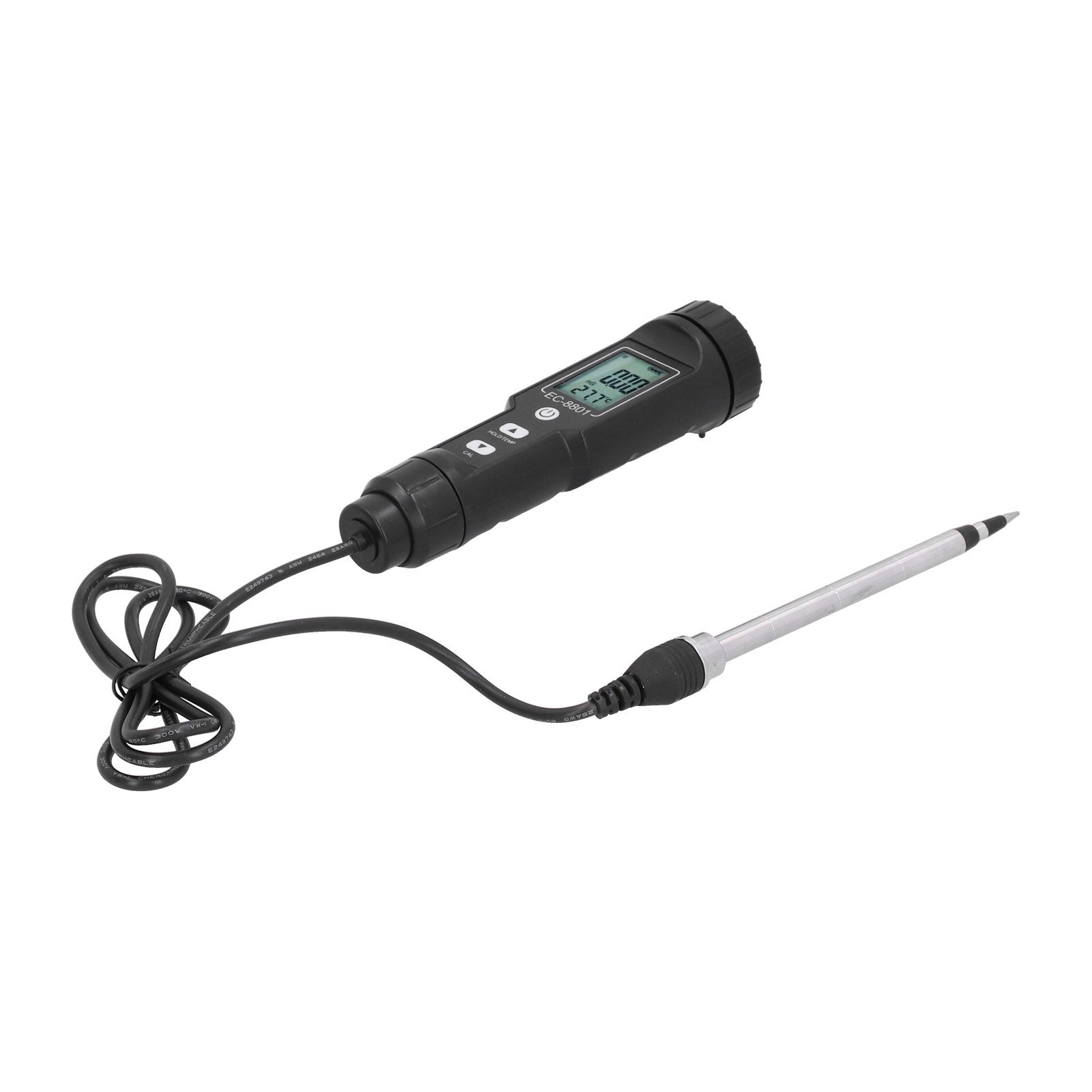Portable Soil Tester Soil EC Salinity Tester with Probe for Gardening Plants view 4