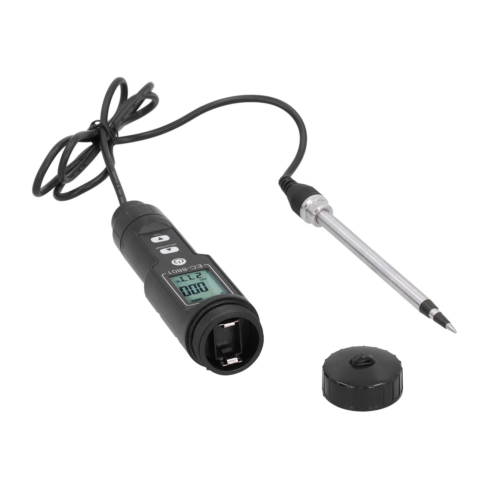 Portable Soil Tester Soil EC Salinity Tester with Probe for Gardening Plants view 8