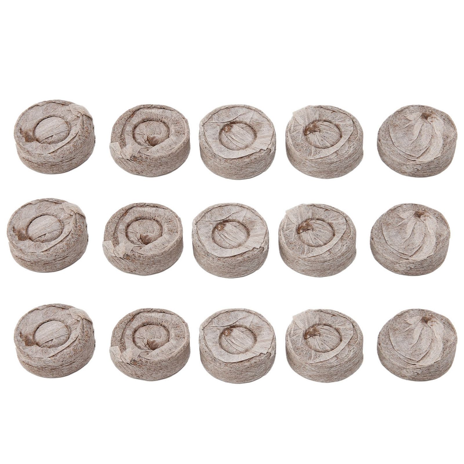 20Pcs 30mm Nursery Soil Seedling Soil Block Garden Flowers Vegetables Planting view 3