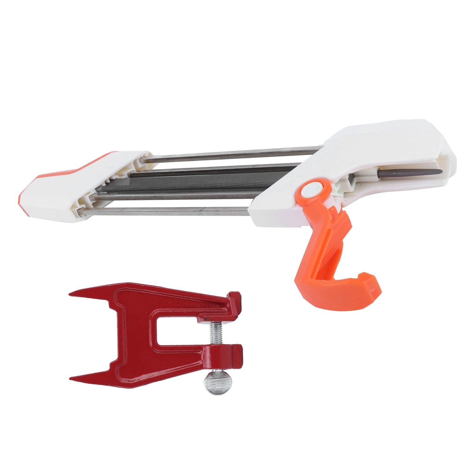 4.0mm Manual Chainsaw File Chain Sharpener with Chainsaw Filing Vise Set view 6