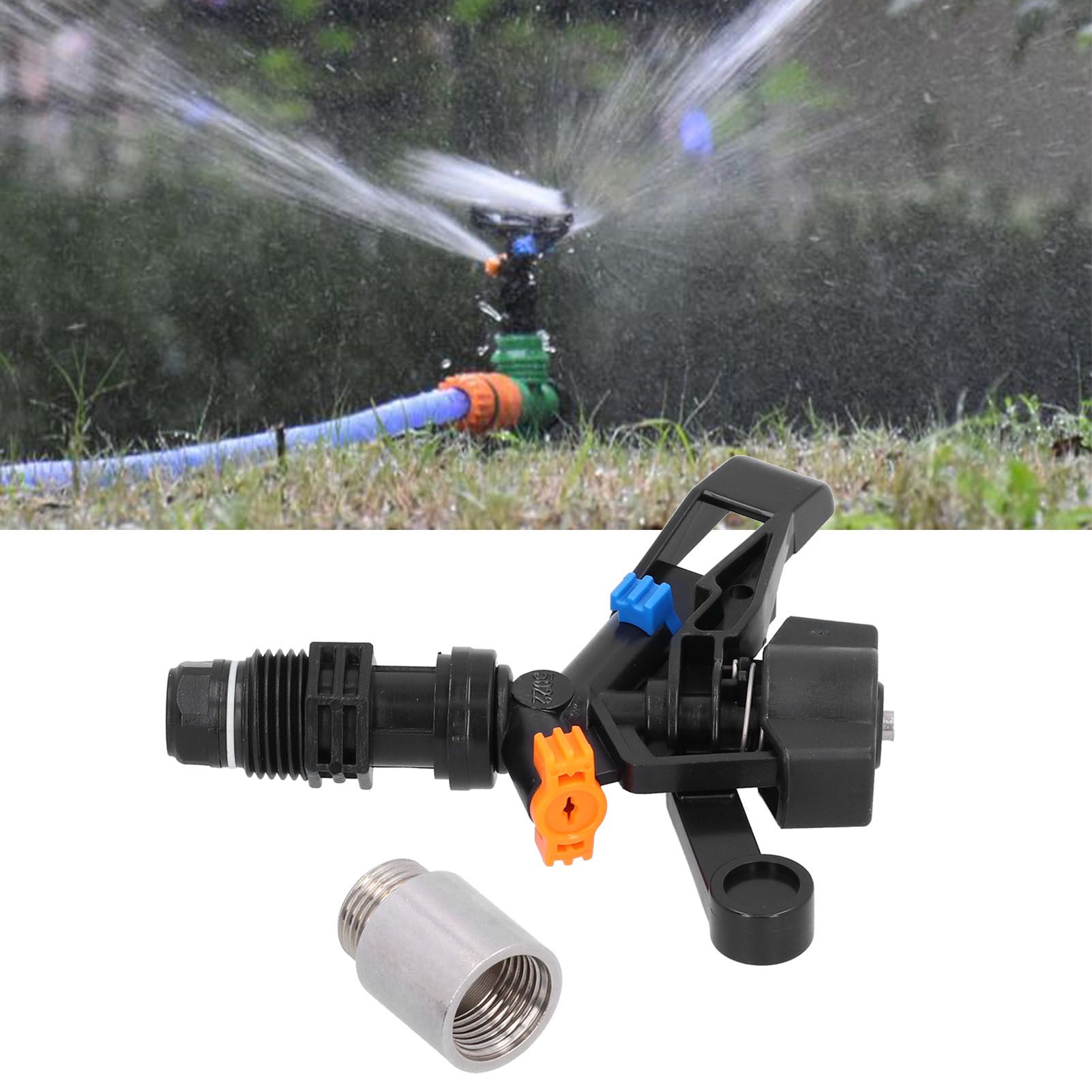 G1/2 Male Thread Automatic Sprinkler Greening 360 Degree Rotation Agricultural view 12