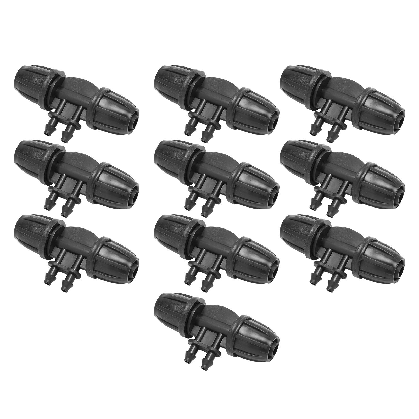 10PCS 8/11 to 4/7 Hose Connector 4‑Way Barbed Reducing Connector with Lock view 3