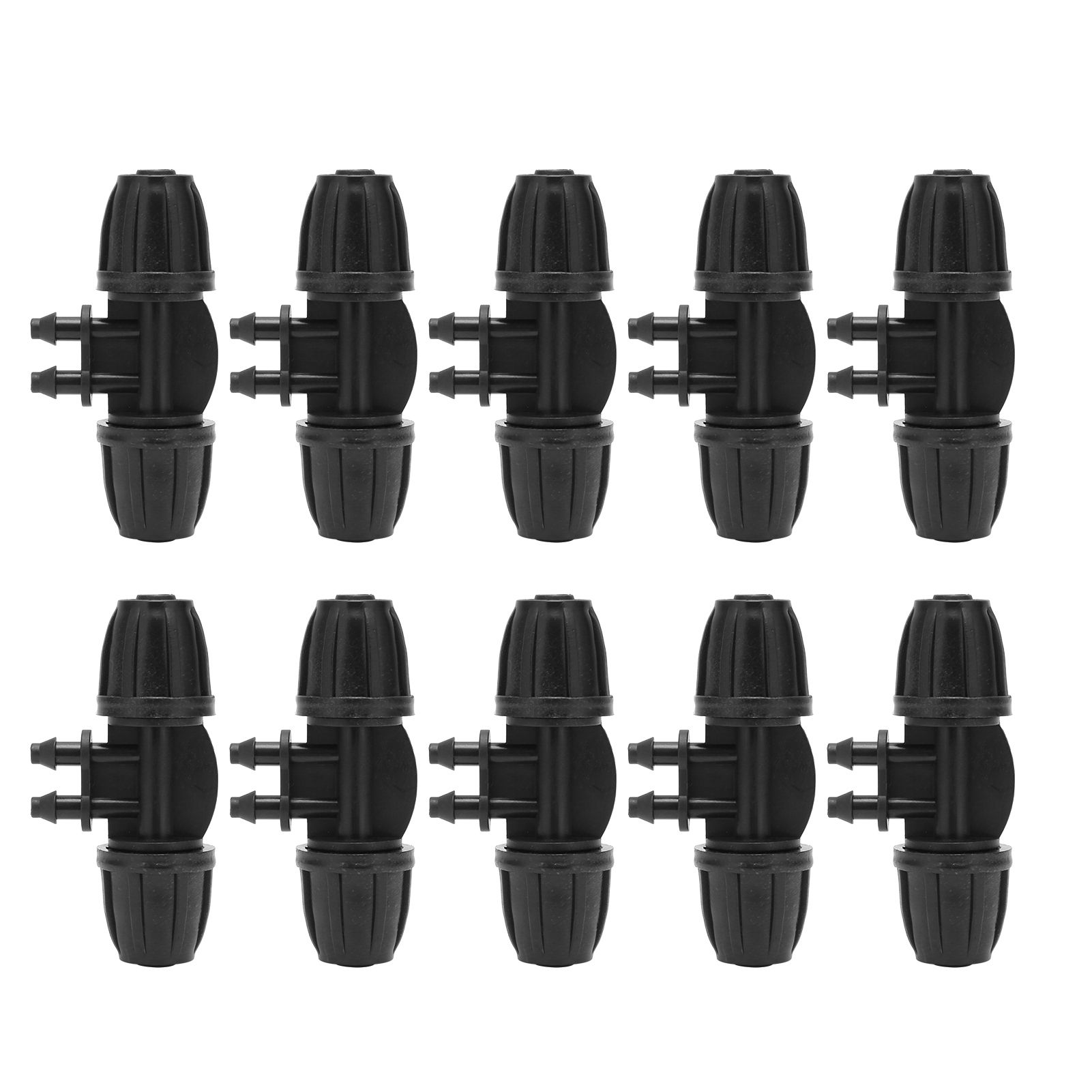 10PCS 8/11 to 4/7 Hose Connector 4‑Way Barbed Reducing Connector with Lock view 7