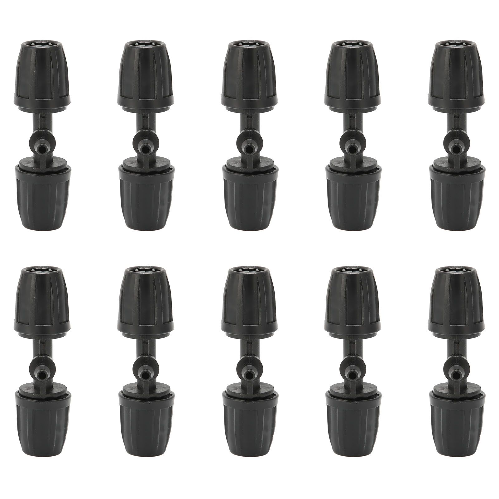 10Pcs 8/11 to 4/7 Reducing Tee with Buckle Garden Irrigation Atomizing Tubing view 3