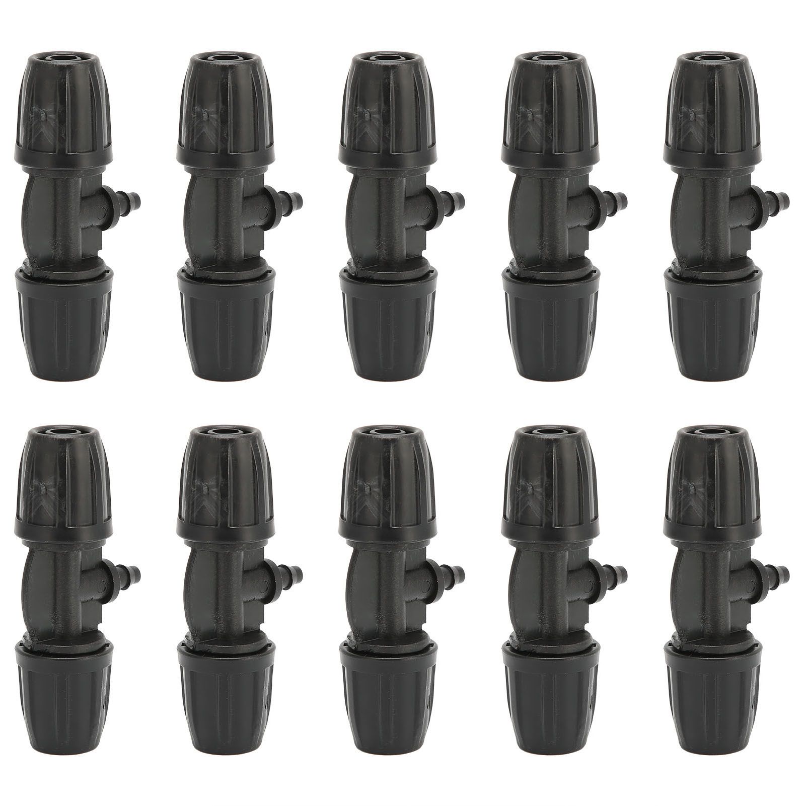 10Pcs 8/11 to 4/7 Reducing Tee with Buckle Garden Irrigation Atomizing Tubing view 8